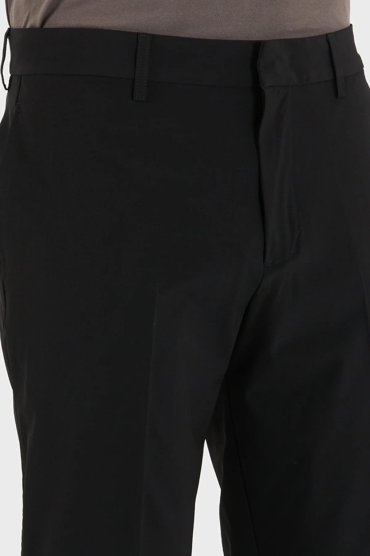 Emporio Armani Regular Fit Normal Bel Daralan Paça Erkek Pantolon EM001505 AF21368 UC001 SİYAH - 6