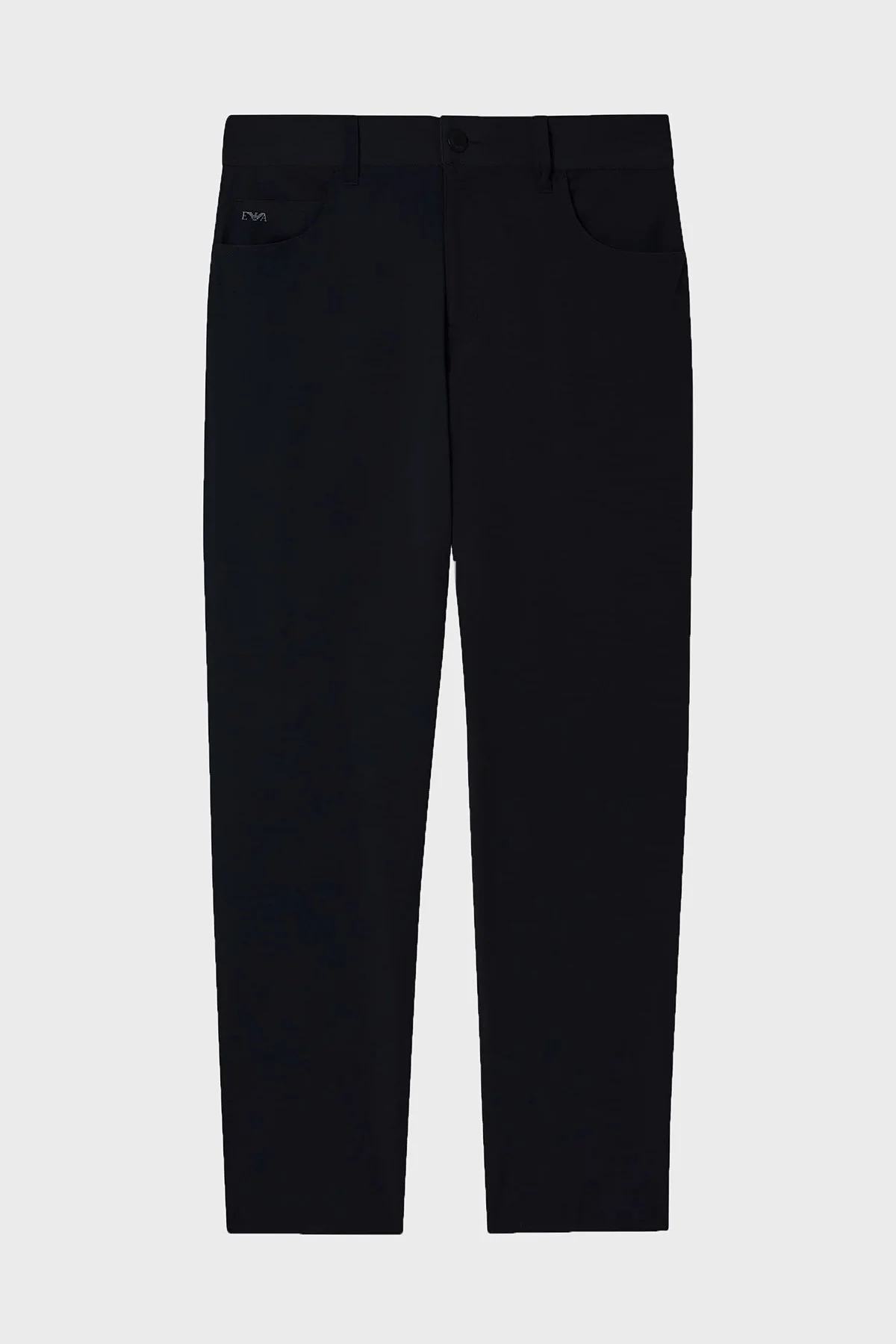 Emporio Armani Regular Fit Normal Bel Düz Paça Erkek Kot Pantolon EM001010 AF18502 UB118 LACİVERT - 5