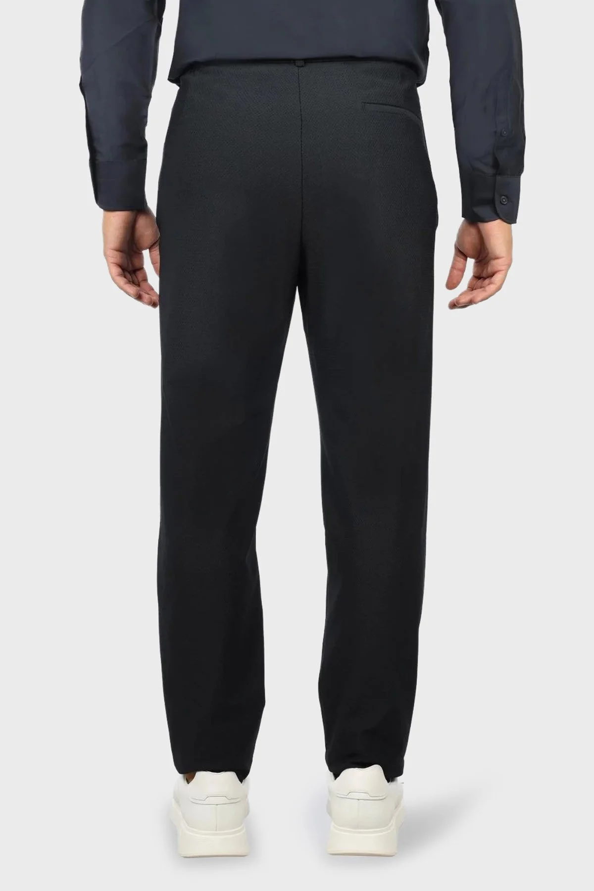 Emporio Armani Regular Fit Normal Bel Düz Paça Erkek Pantolon EM000158 TE11109 UB109 LACİVERT - 3