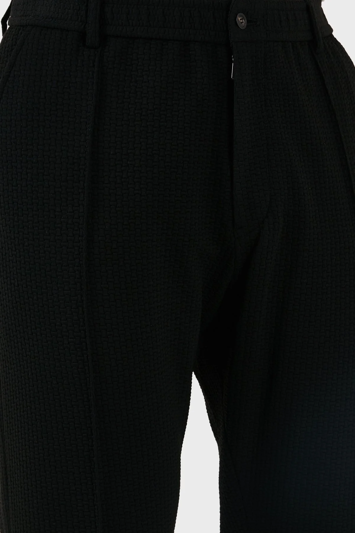 Emporio Armani Regular Fit Normal Bel Düz Paça Erkek Pantolon EM000440 TE11235 UC001 SİYAH - 13