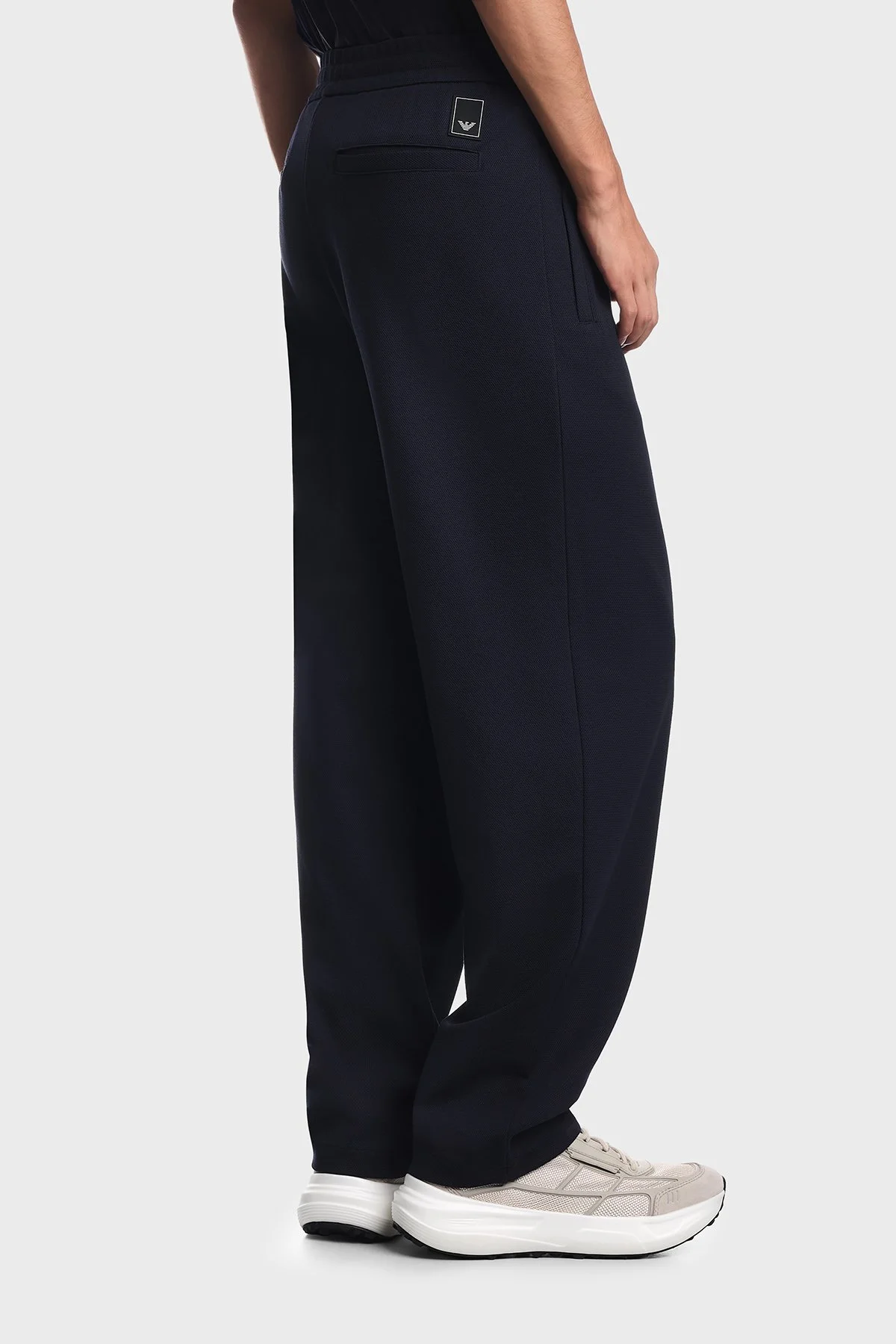 Emporio Armani Regular Fit Normal Bel Düz Paça Erkek Pantolon EM006321 AF27655 UB118 Lacivert - 3