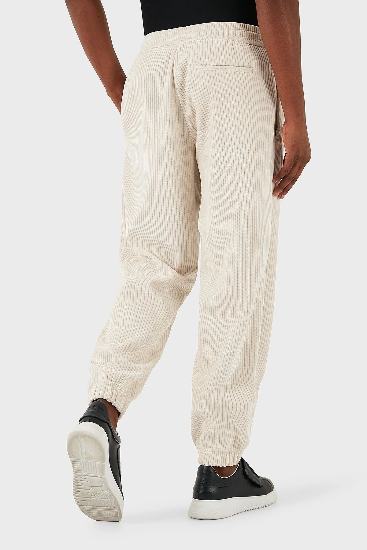 Emporio Armani Regular Fit Normal Bel Jogger Erkek Pantolon 6D1P6V 1JHNZ 0135 EKRU - 6