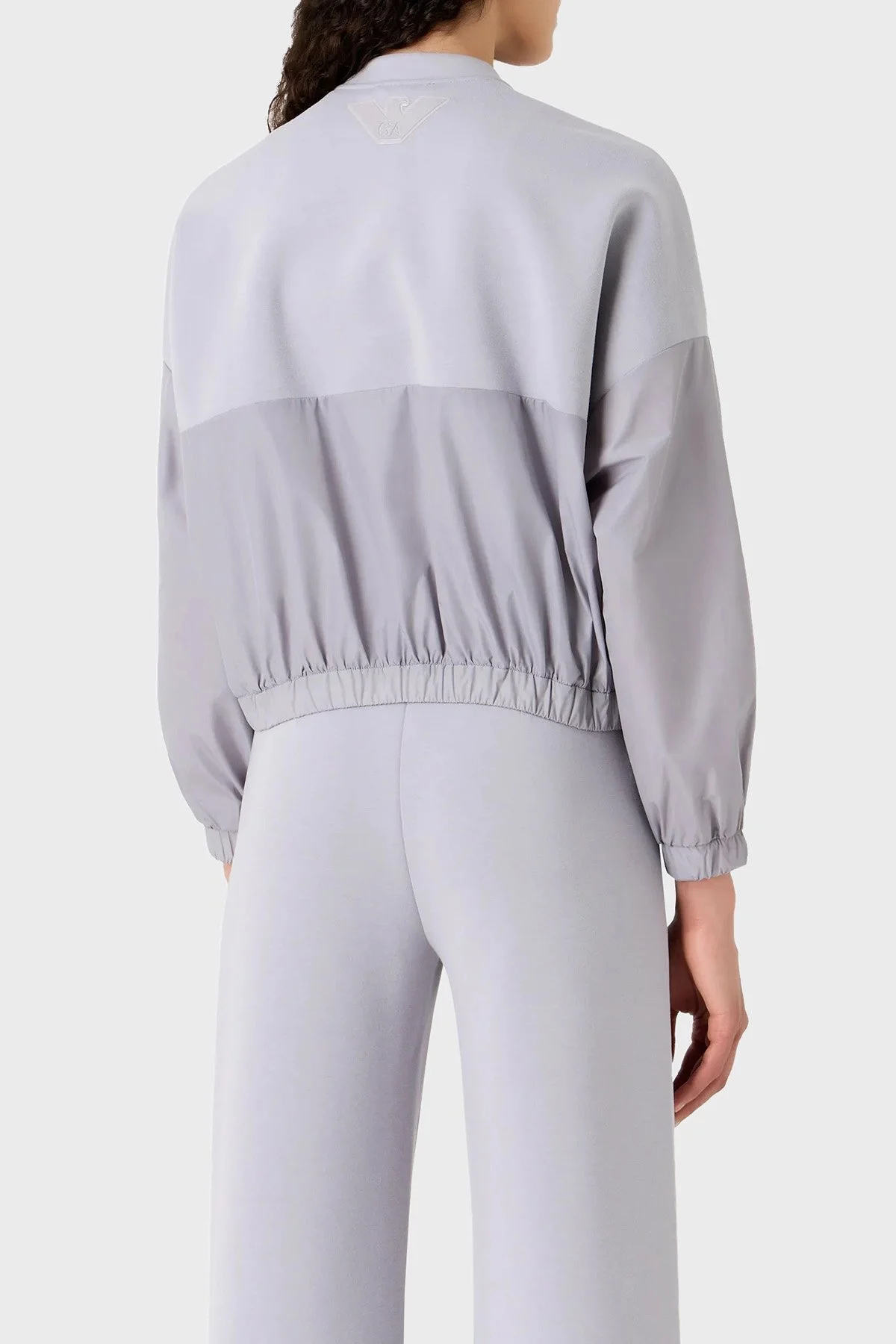 Emporio Armani Regular Fit Scuba Mevsimlik Bayan Mont 3D2B6A 2JZYZ 0802 LİLA - 3