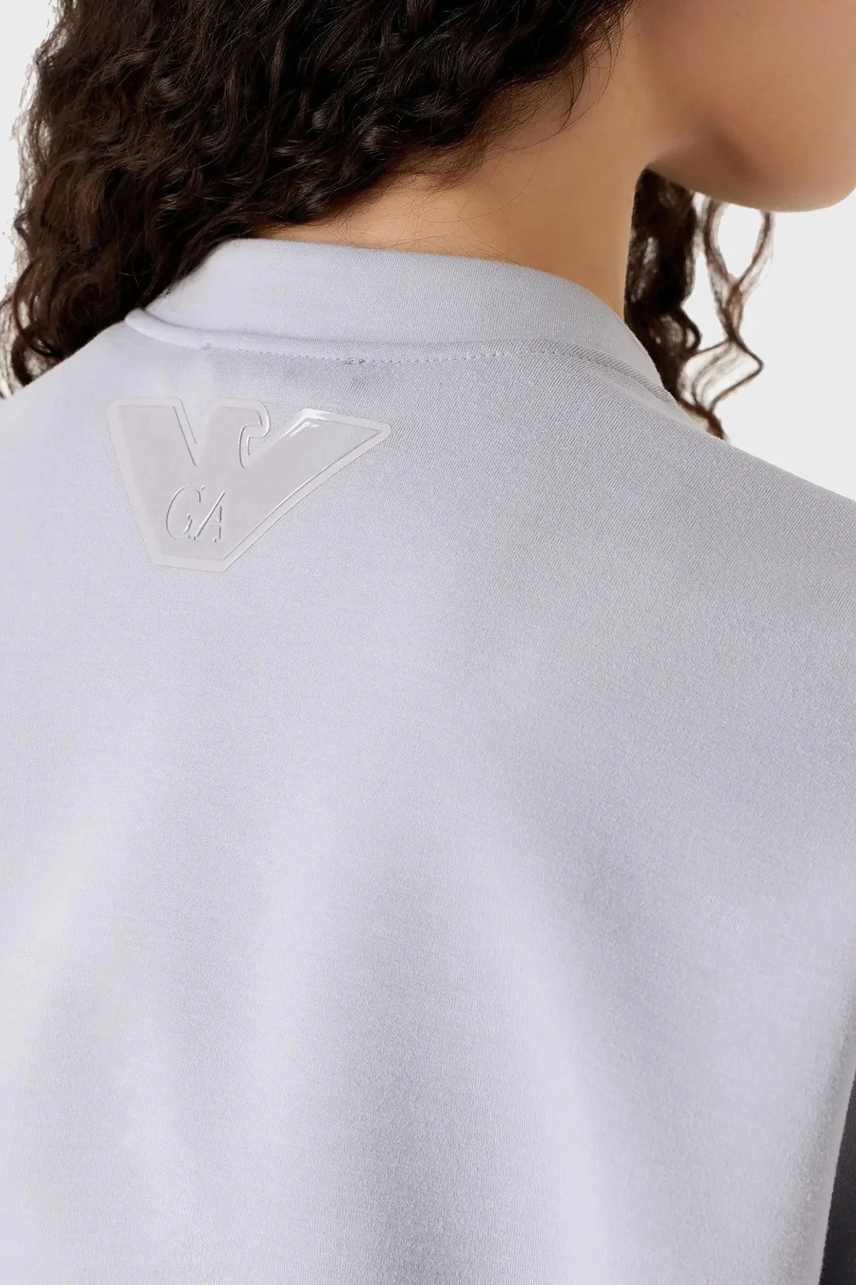 Emporio Armani Regular Fit Scuba Mevsimlik Bayan Mont 3D2B6A 2JZYZ 0802 LİLA - 6