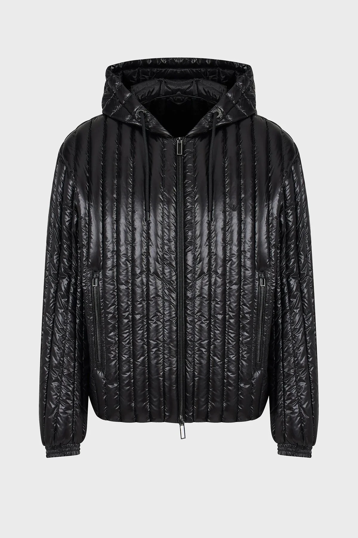 Emporio Armani Regular Fit Su Geçirmez Kapüşonlu Erkek Mont 6R1B79 1NKZZ 0999 SİYAH - 10