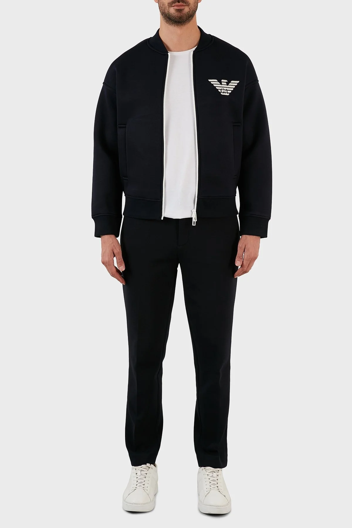 Emporio Armani Relaxed Fit Cepli Pamuklu Erkek Pantolon 6L1PS4 1JHSZ 0920 LACİVERT - 1