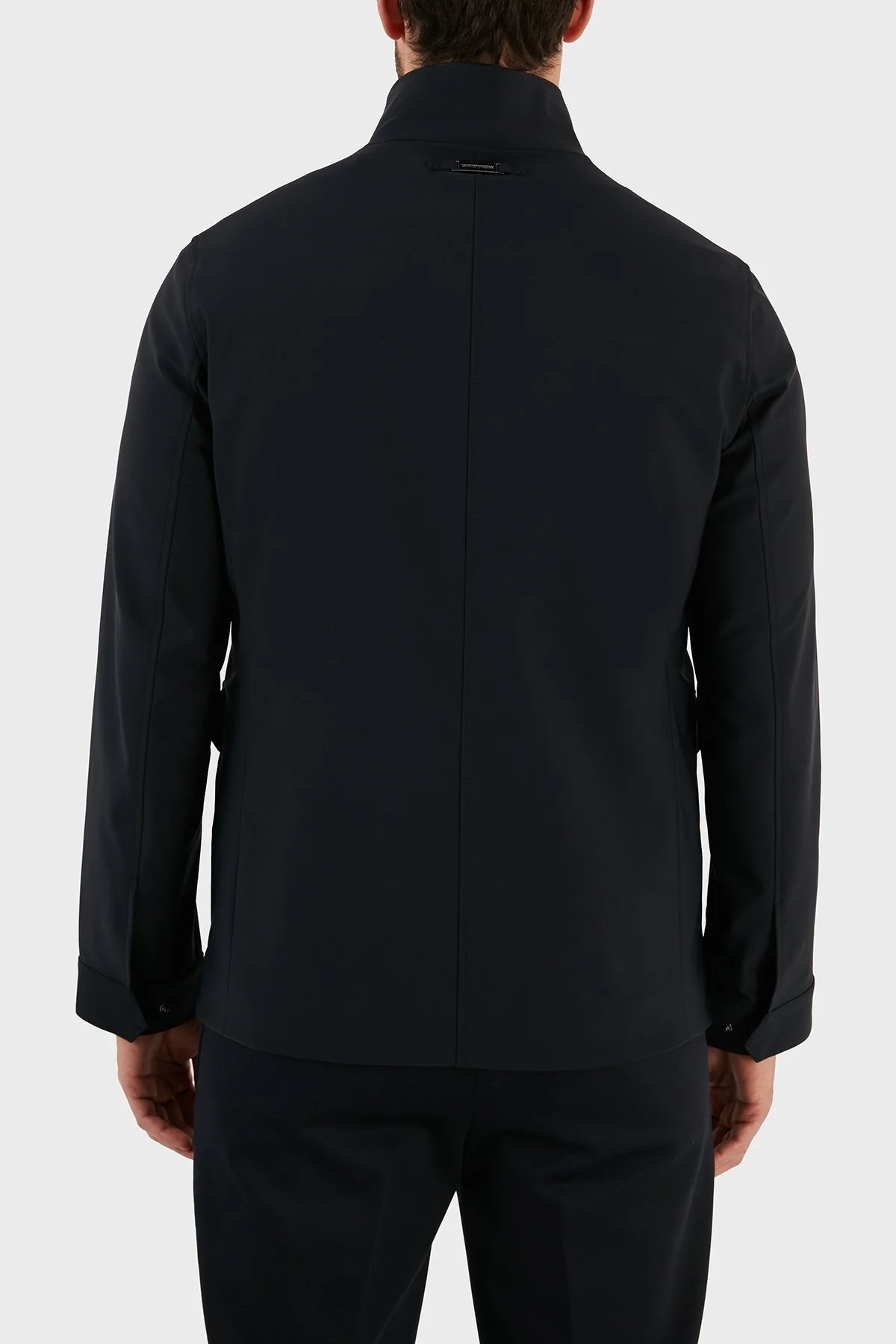 Emporio Armani Rüzgar Geçirmez Isı Yalıtımlı Yelekli Dik Yaka Erkek Mont 8N1BE8 1NZAZ 0920 LACİVERT - 6