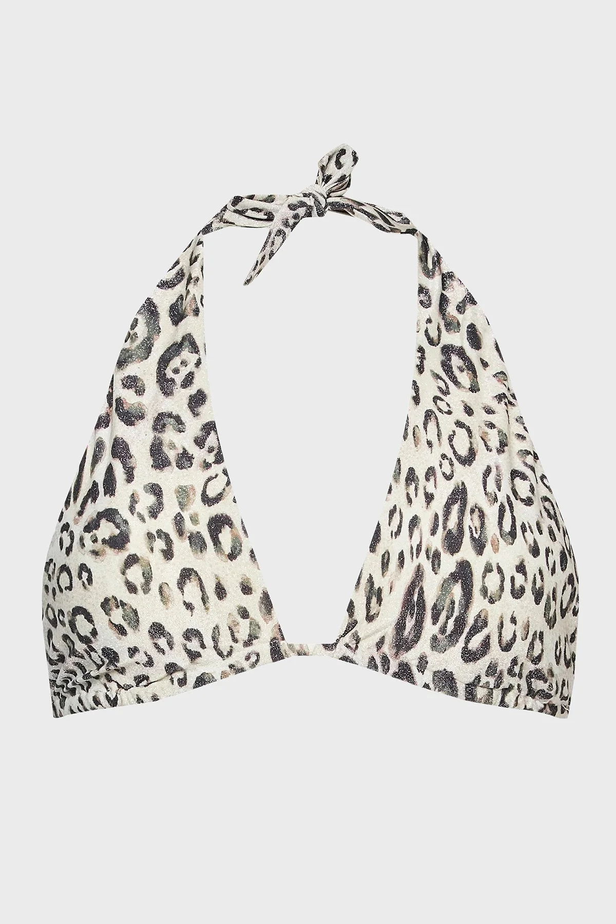 Emporio Armani Simli Dolgusuz Bağlama Detaylı Kadın Bikini 262686 3R302 09311 KAHVE - 4