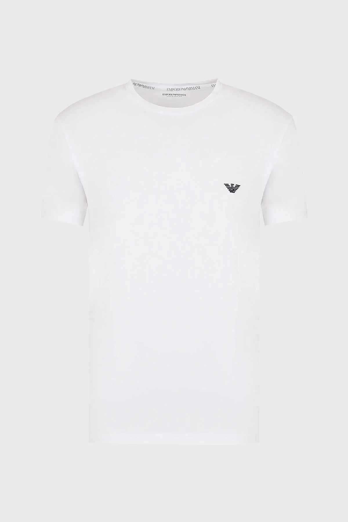 Emporio Armani Slim Fit Bisiklet Yaka Erkek T Shirt 111971 4R511 00010 BEYAZ - 3