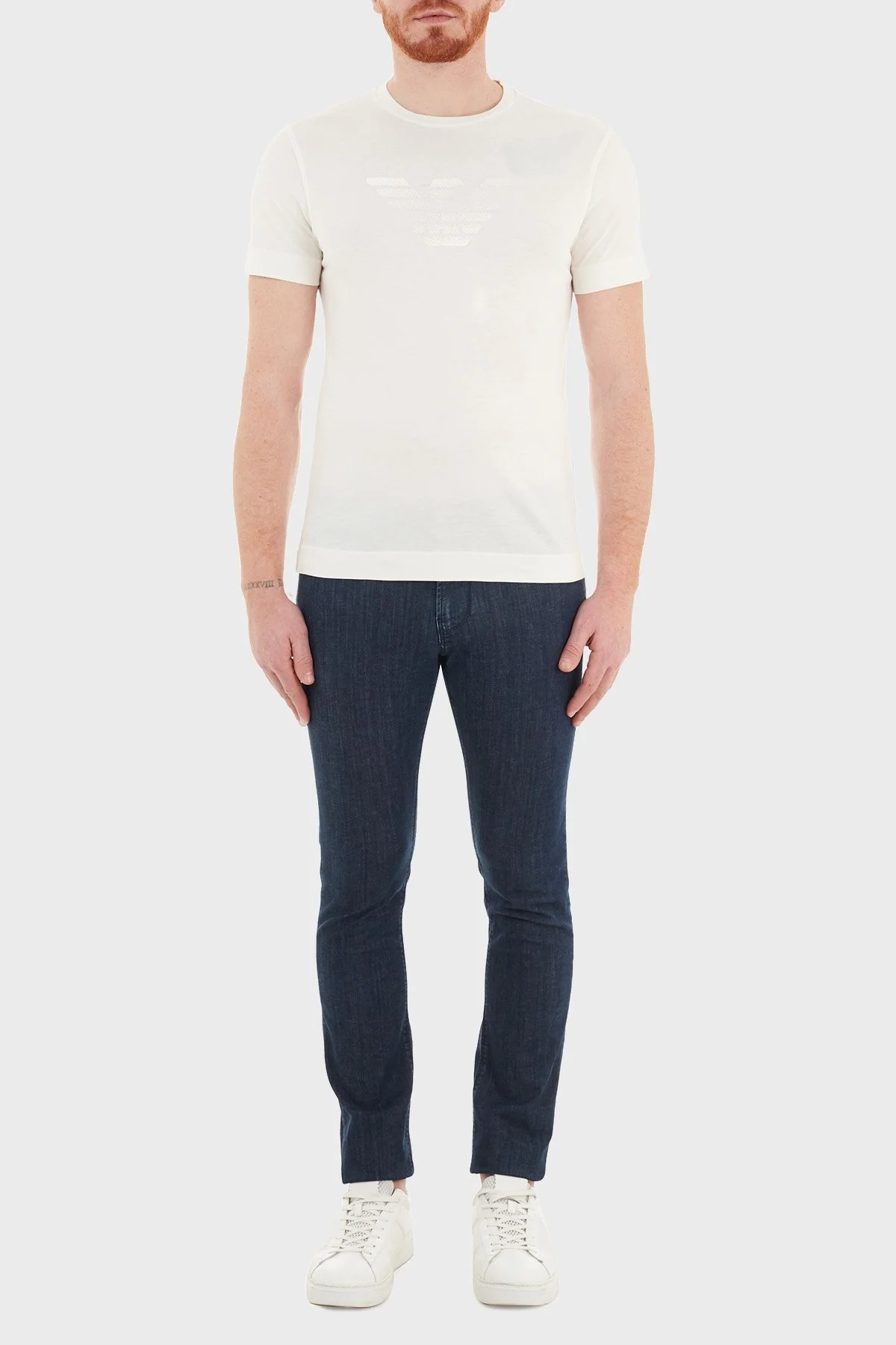 Emporio Armani Slim Fit Cepli Pamuklu J06 Jeans Erkek Kot Pantolon 3K1J06 1D5PZ 0942 LACİVERT - 1
