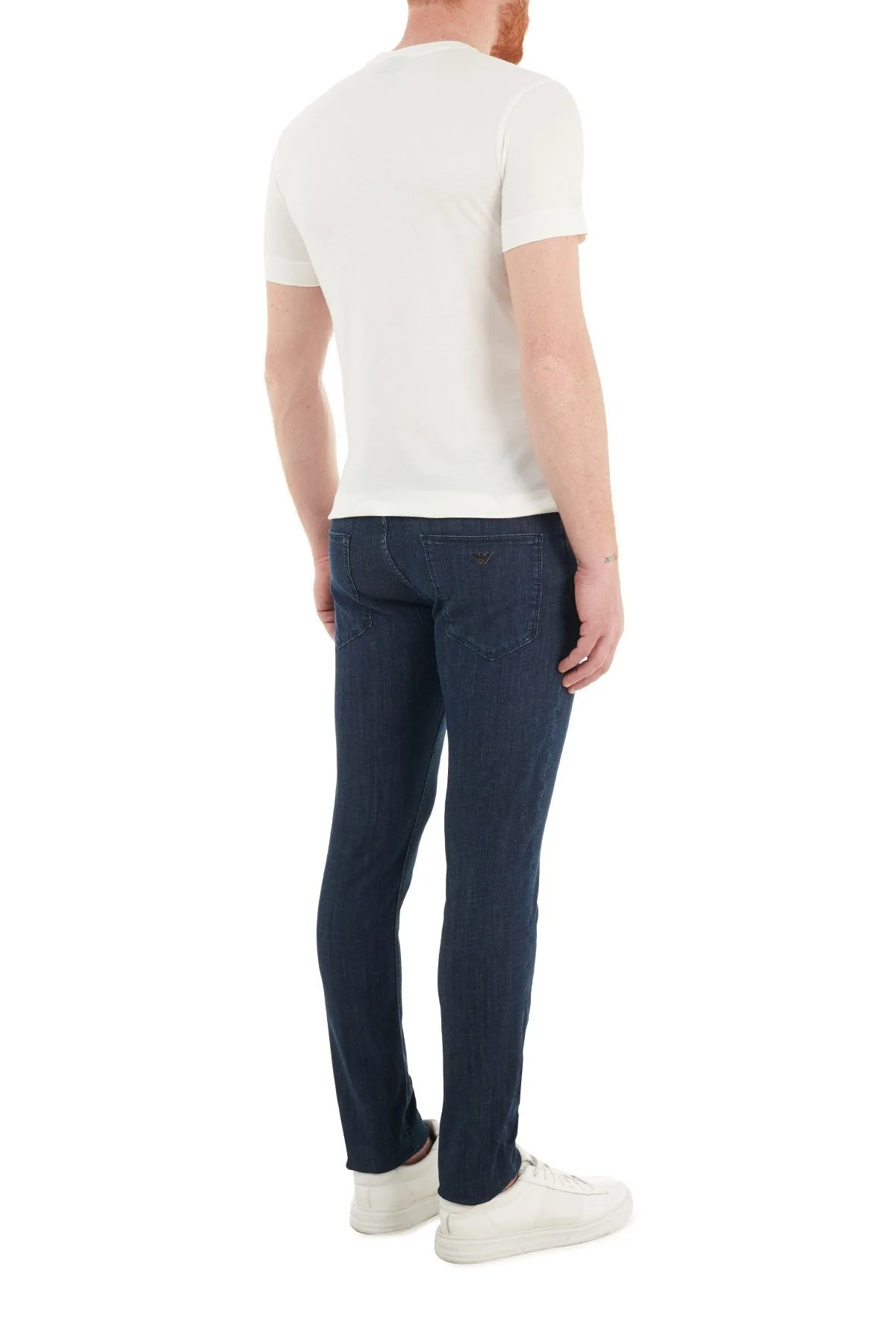Emporio Armani Slim Fit Cepli Pamuklu J06 Jeans Erkek Kot Pantolon 3K1J06 1D5PZ 0942 LACİVERT - 5