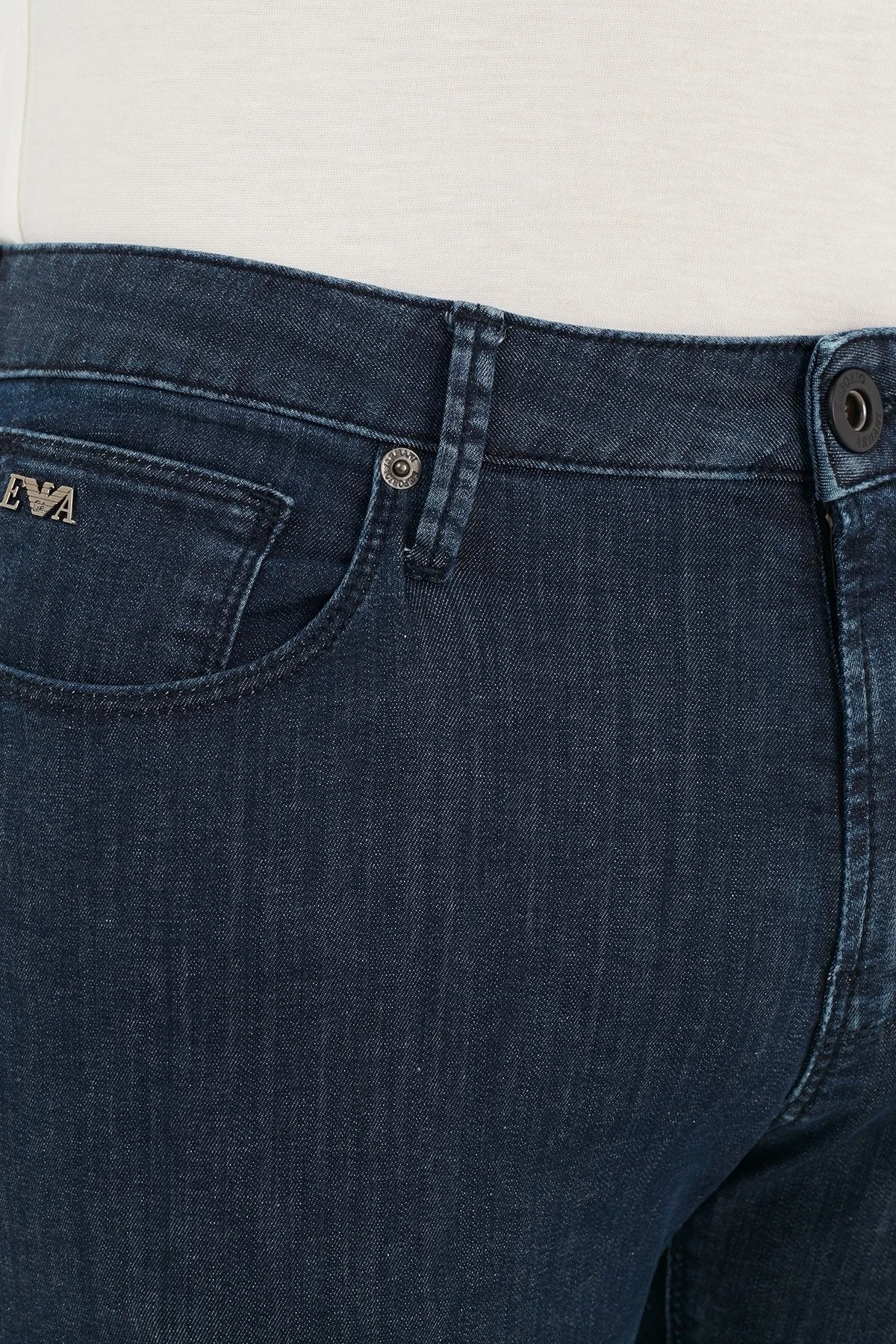 Emporio Armani Slim Fit Cepli Pamuklu J06 Jeans Erkek Kot Pantolon 3K1J06 1D5PZ 0942 LACİVERT - 6