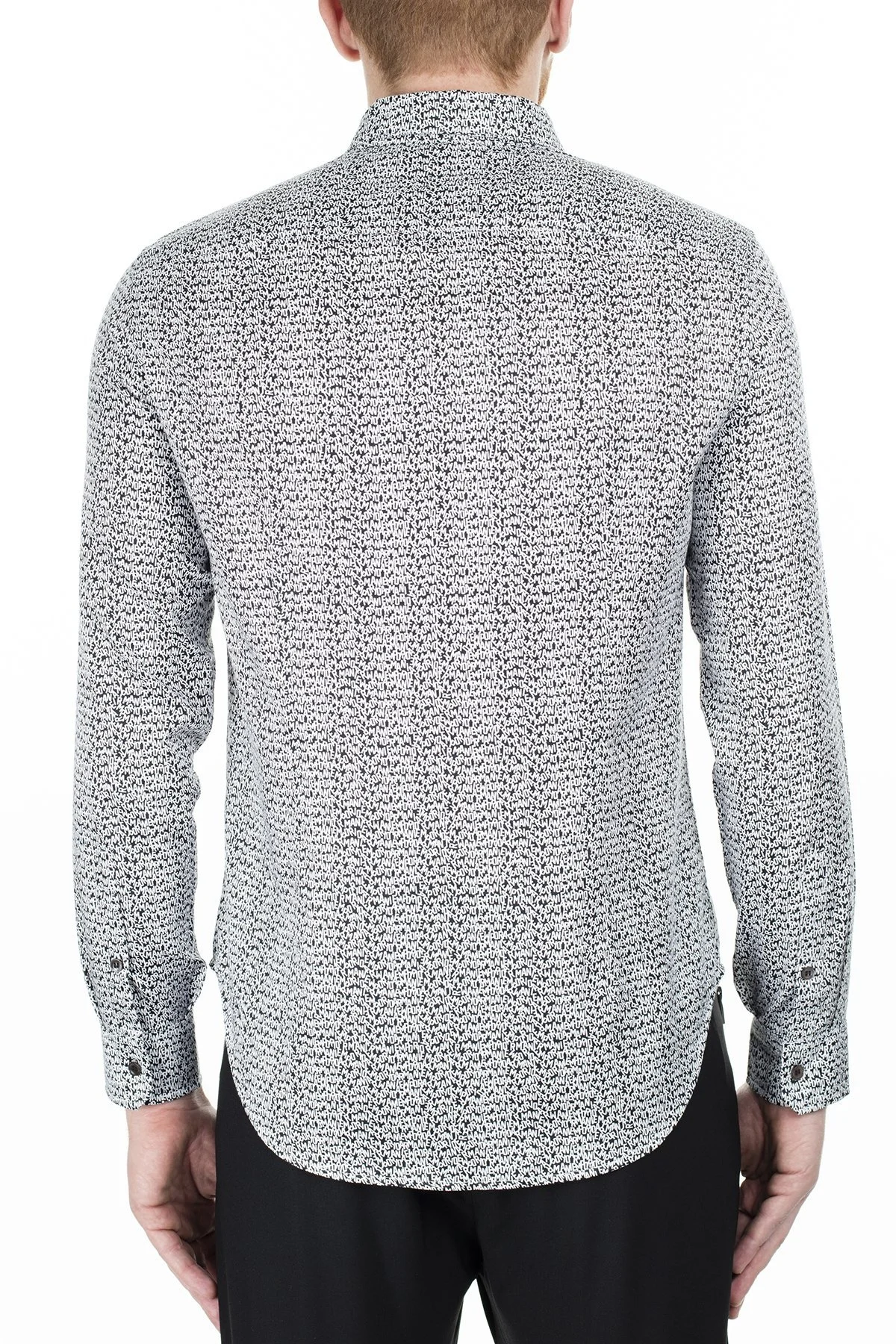 Emporio Armani Slim Fit Erkek Gömlek 3H1CL6 1NJJZ F042 BEYAZ - 2