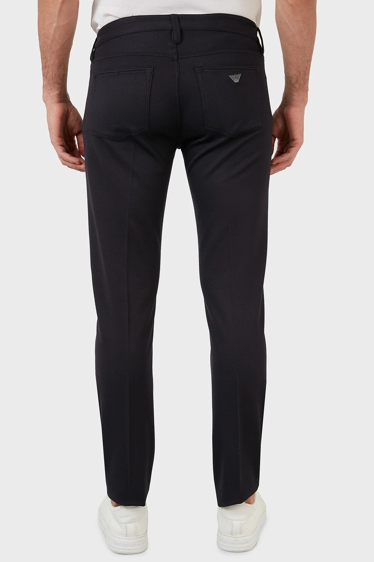 Emporio Armani Slim Fit Normal Bel Cepli Jeans Erkek Kot Pantolon 3L1J75 1JBPZ 0920 LACİVERT - 5