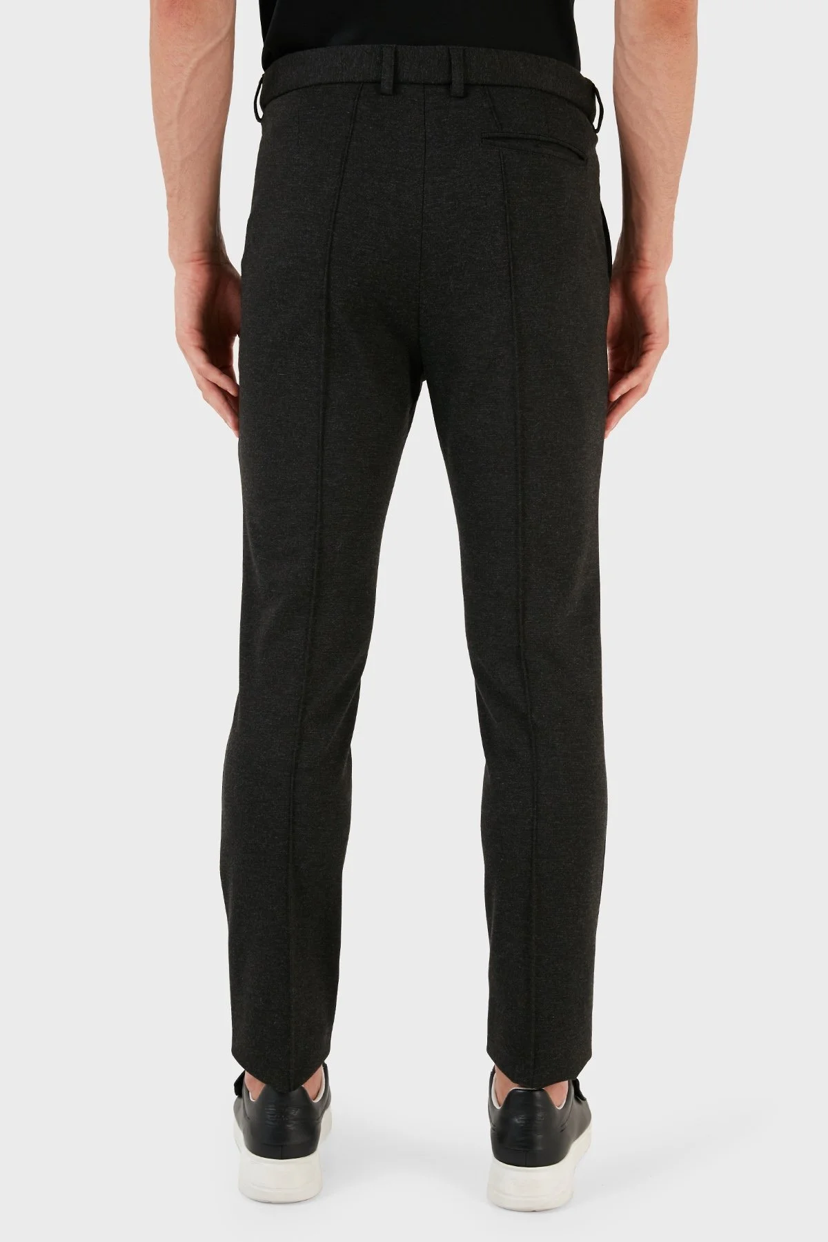 Emporio Armani Slim Fit Normal Bel Düz Paça Erkek Pantolon H41P44 E1613 632 ANTRASİT - 3