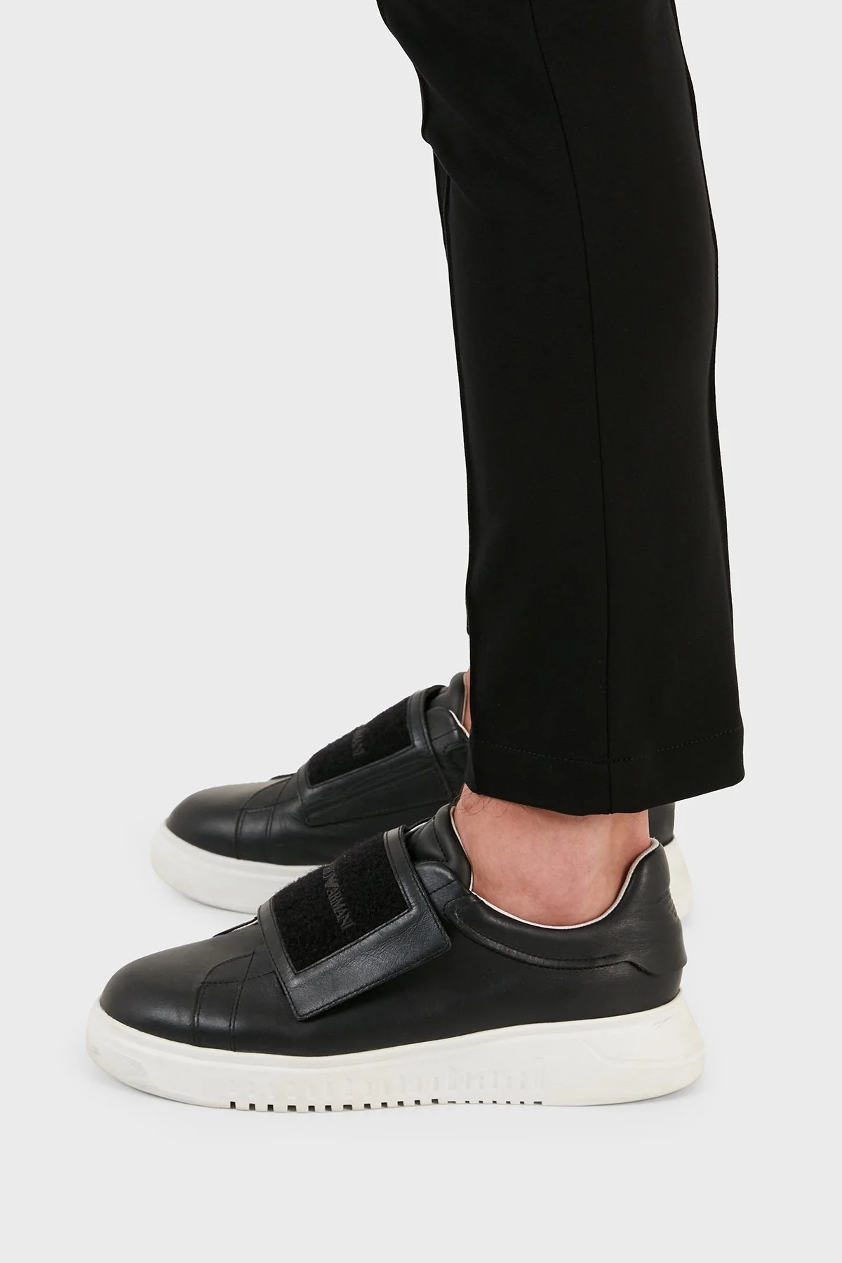 Emporio Armani Slim Fit Normal Bel Düz Paça Erkek Pantolon H41P44 E1613 999 SİYAH - 7