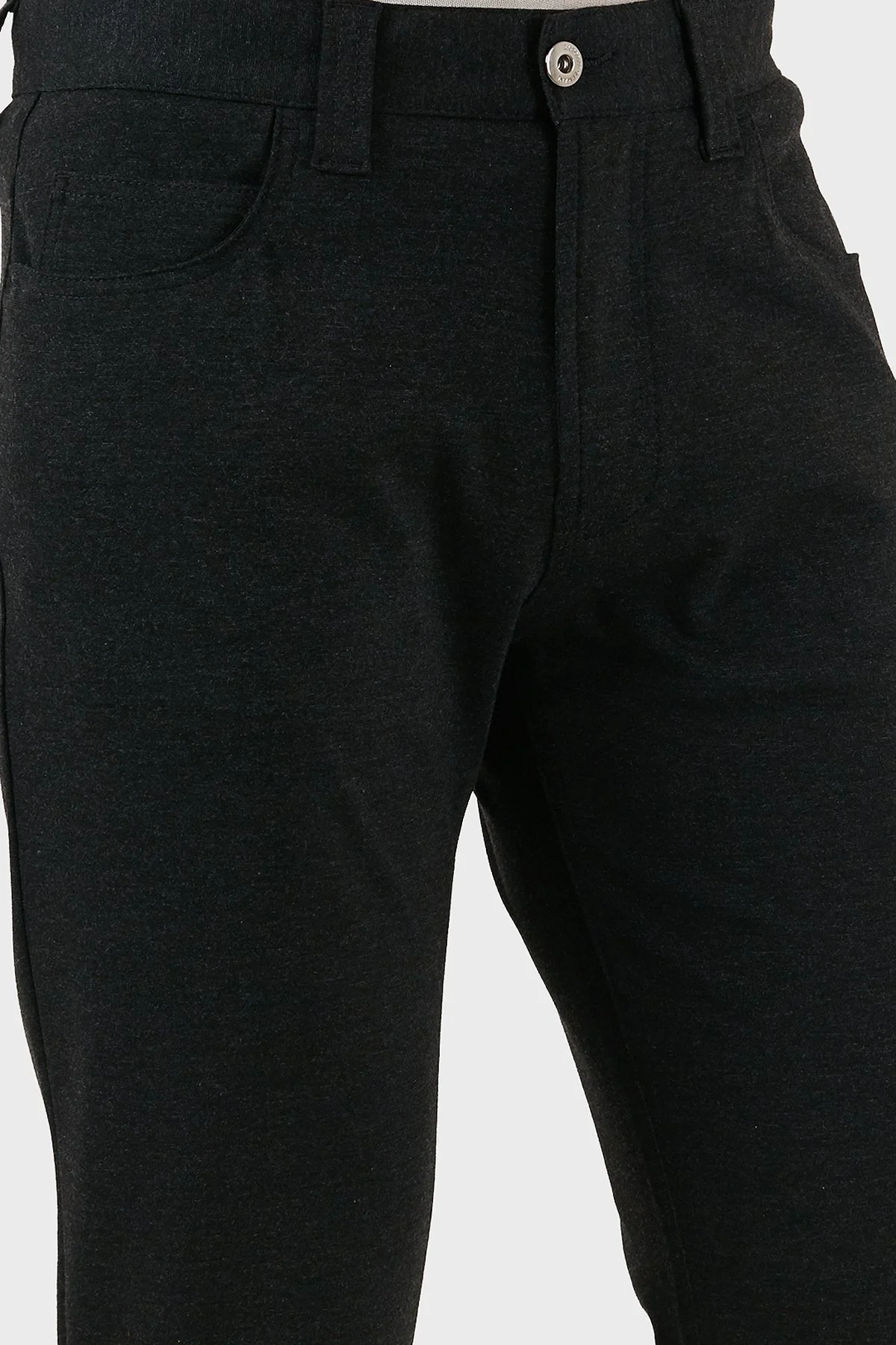 Emporio Armani Slim Fit Normal Bel Düz Paça Jeans Erkek Kot Pantolon EM001713 TE11112 U8113 ANTRASİT - 11