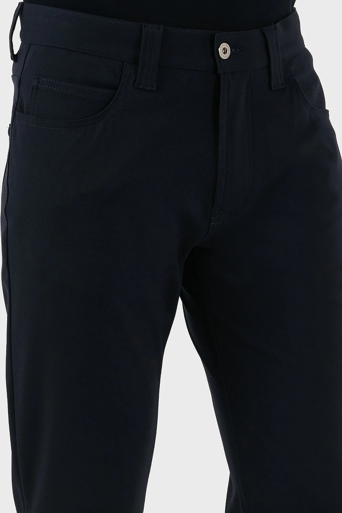 Emporio Armani Slim Fit Normal Bel Düz Paça Jeans Erkek Kot Pantolon EM001713 TE11112 UB081 LACİVERT - 12