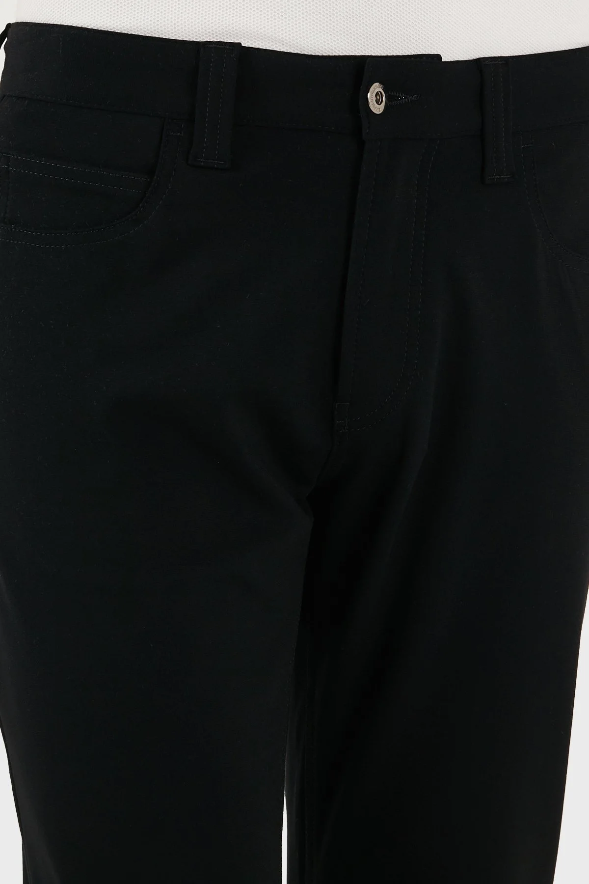 Emporio Armani Slim Fit Normal Bel Düz Paça Jeans Erkek Kot Pantolon EM001713 TE11112 UC001 SİYAH - 11
