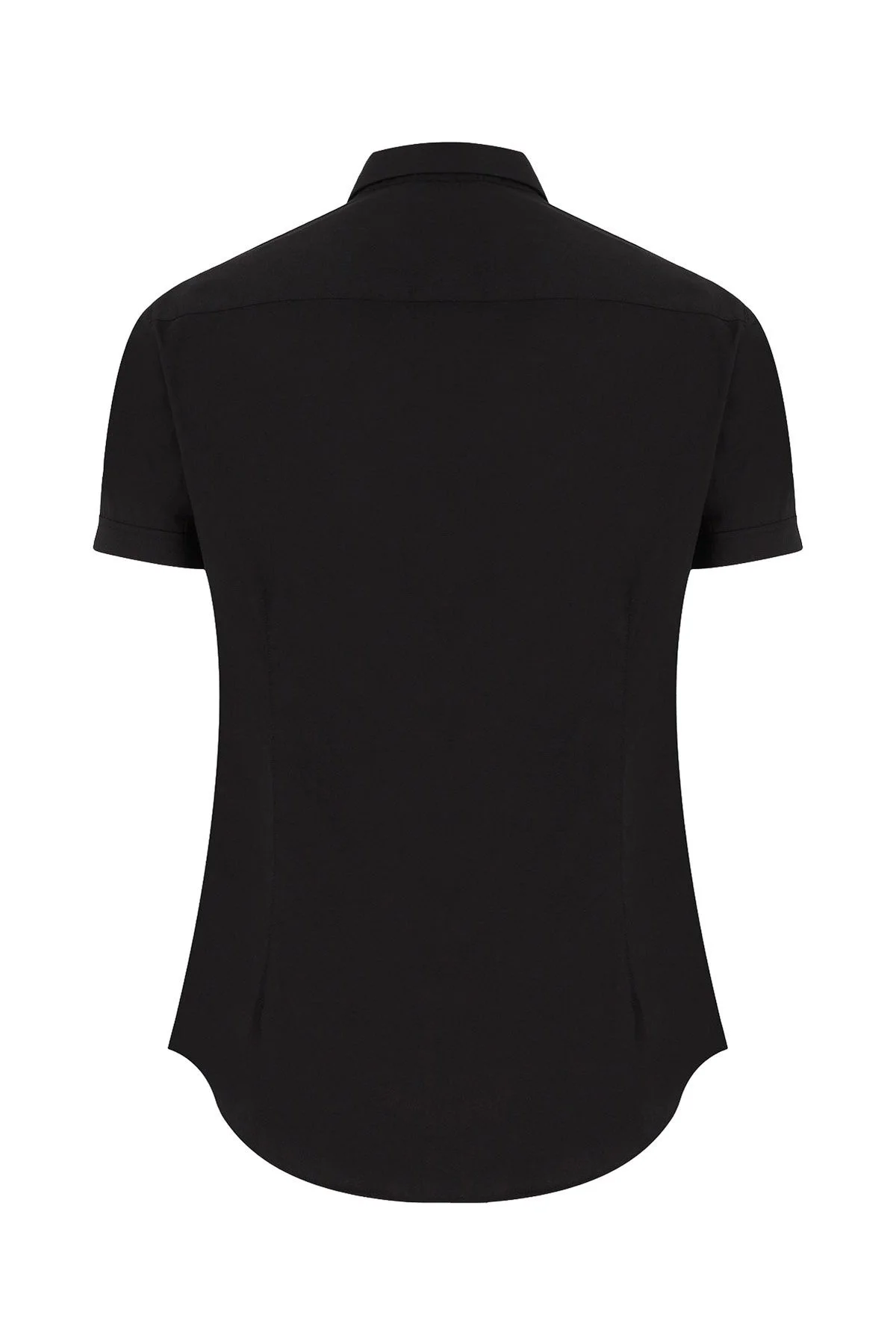 Emporio Armani Slim Fit Pamuklu Erkek Gömlek 8N1C10 1N06Z 0999 SİYAH - 2