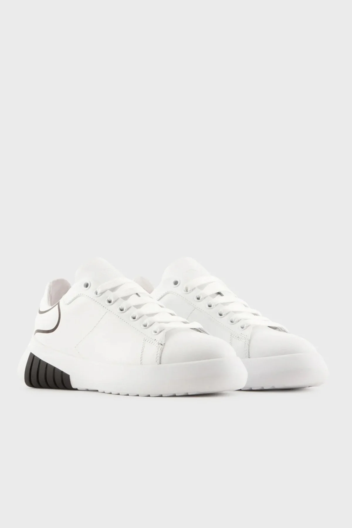 Emporio Armani Sneaker Bayan Ayakkabı X3X186 XF723 D611 BEYAZ - 2