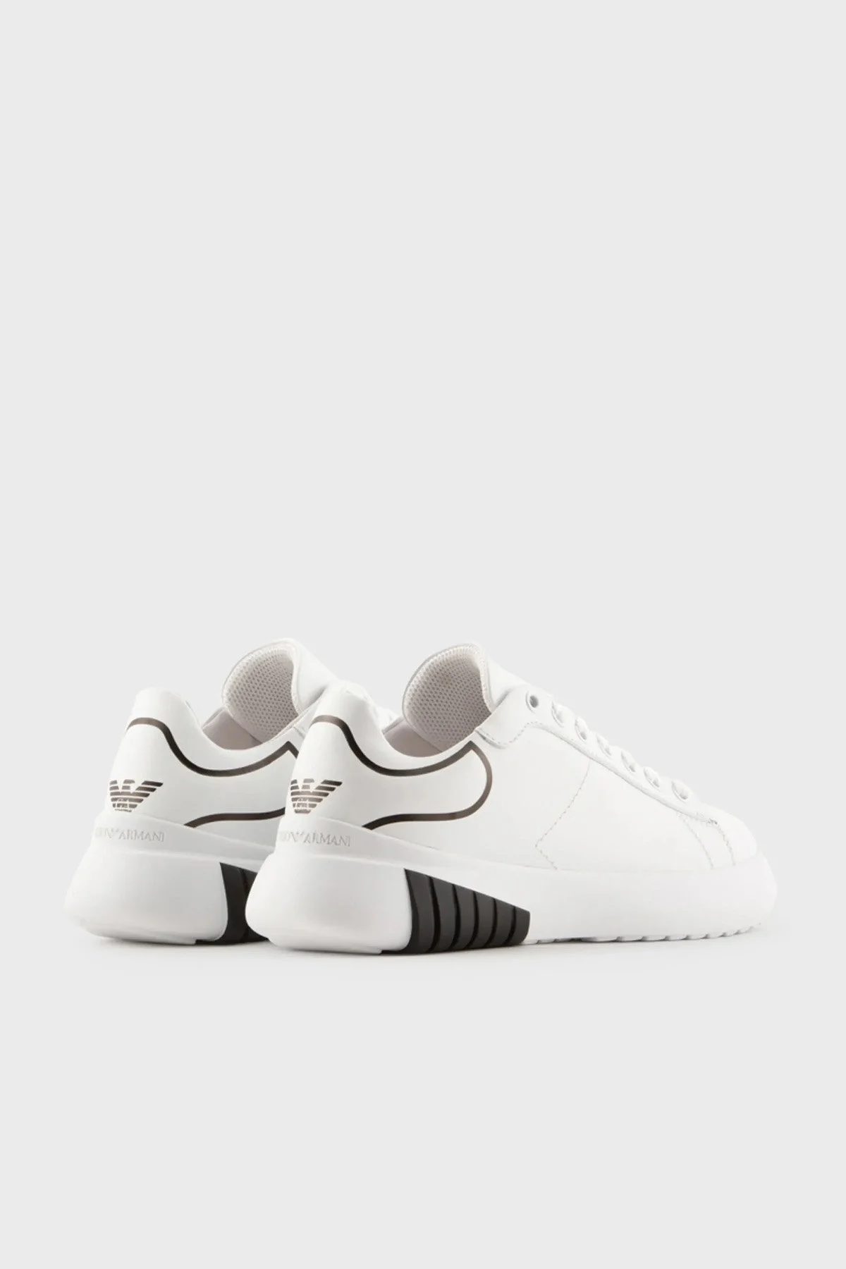 Emporio Armani Sneaker Bayan Ayakkabı X3X186 XF723 D611 BEYAZ - 4
