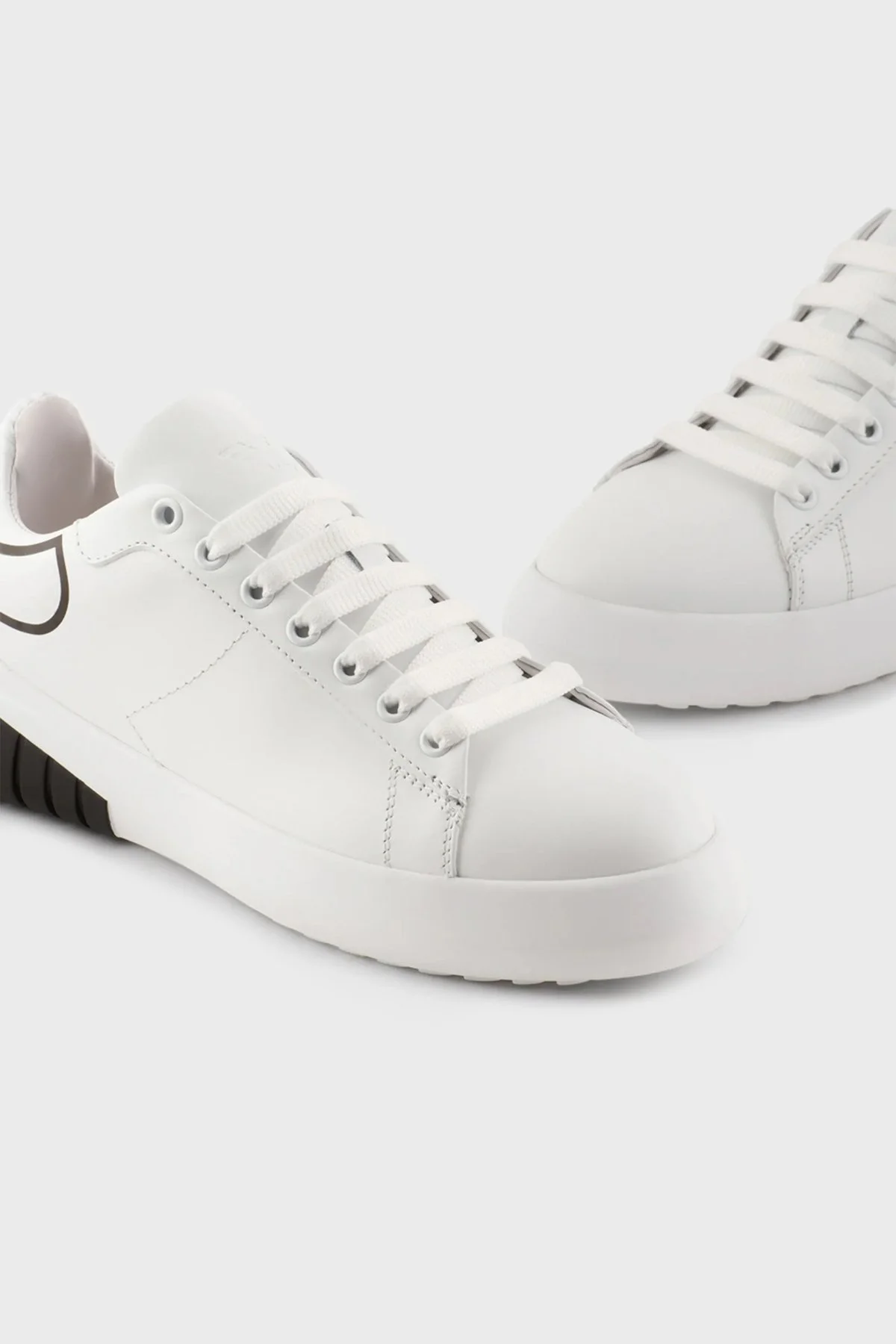 Emporio Armani Sneaker Bayan Ayakkabı X3X186 XF723 D611 BEYAZ - 5