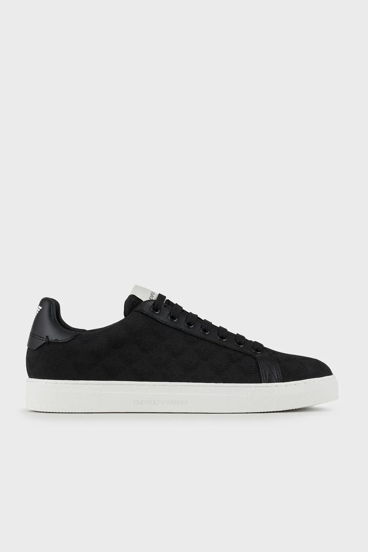 Emporio Armani Sneaker Erkek Ayakkabı X4X316 XM741 K001 SİYAH - 1