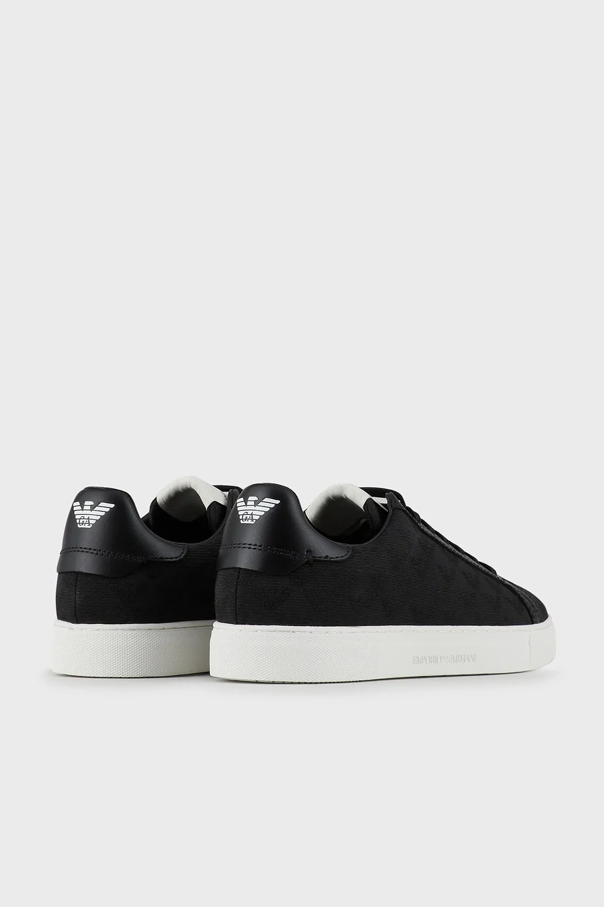 Emporio Armani Sneaker Erkek Ayakkabı X4X316 XM741 K001 SİYAH - 4