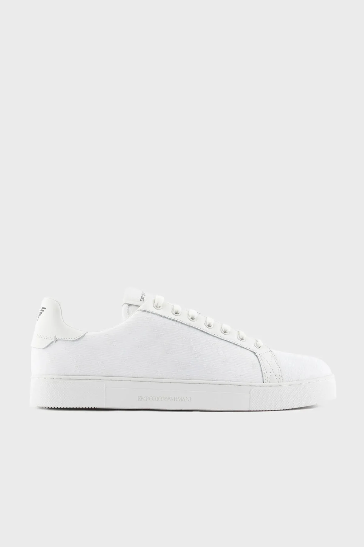 Emporio Armani Sneaker Erkek Ayakkabı X4X316 XM741 M801 BEYAZ - 5