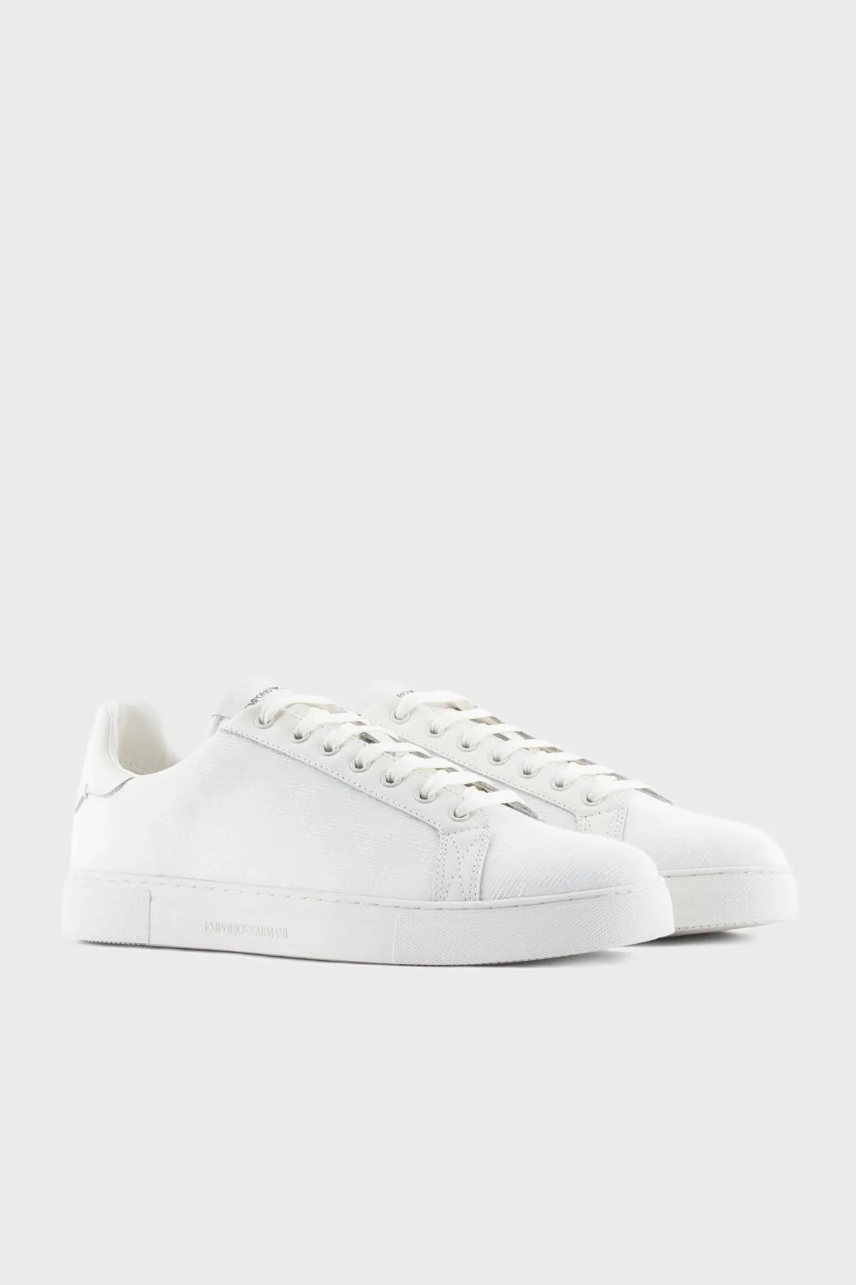 Emporio Armani Sneaker Erkek Ayakkabı X4X316 XM741 M801 BEYAZ - 6