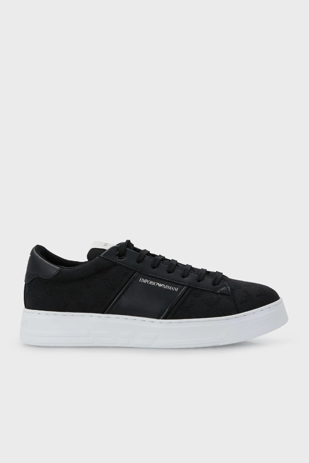Emporio Armani Sneaker Erkek Ayakkabı X4X570 XN183 K001 SİYAH - 1
