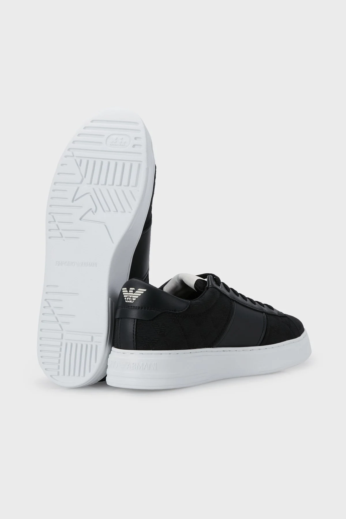 Emporio Armani Sneaker Erkek Ayakkabı X4X570 XN183 K001 SİYAH - 4