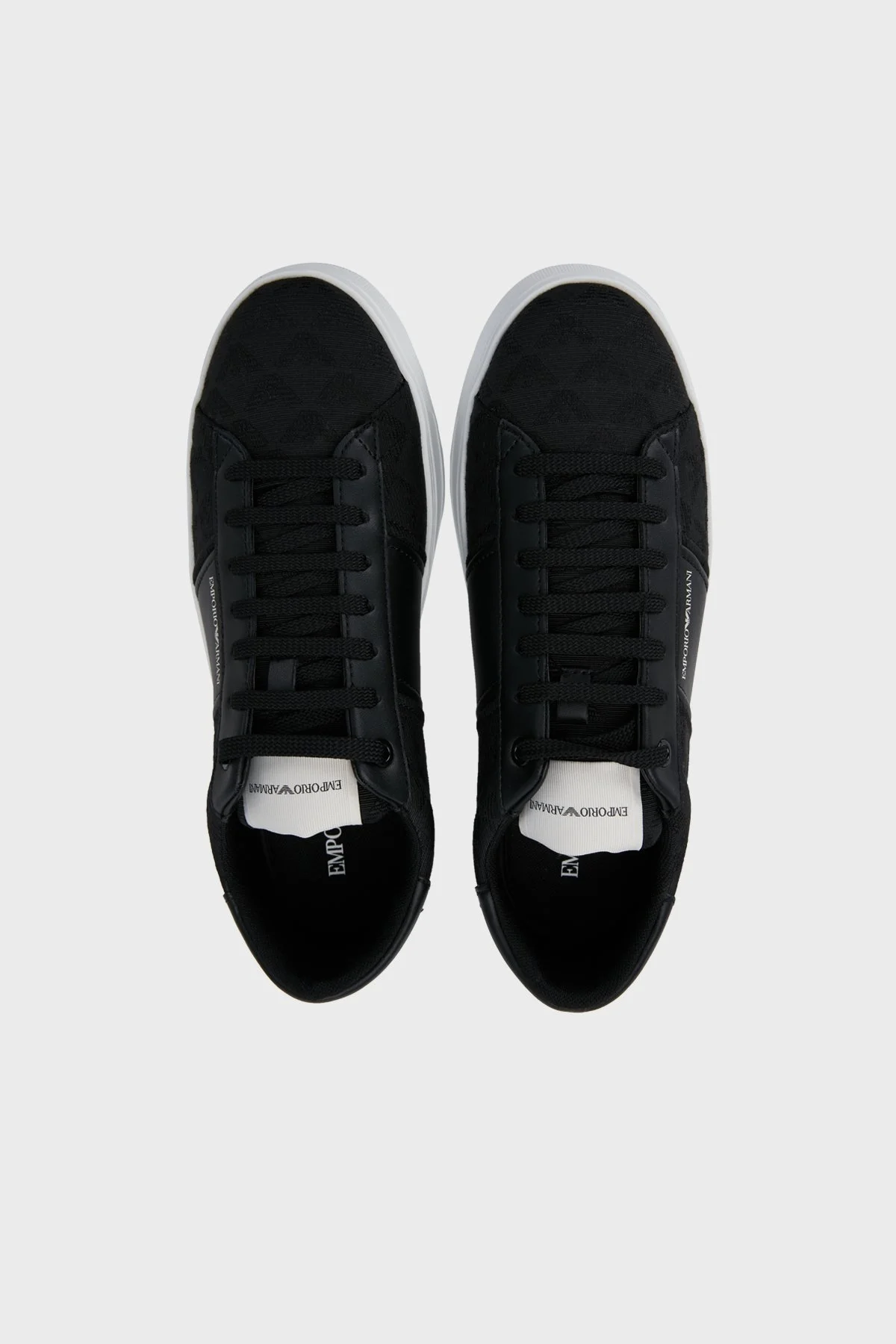 Emporio Armani Sneaker Erkek Ayakkabı X4X570 XN183 K001 SİYAH - 5