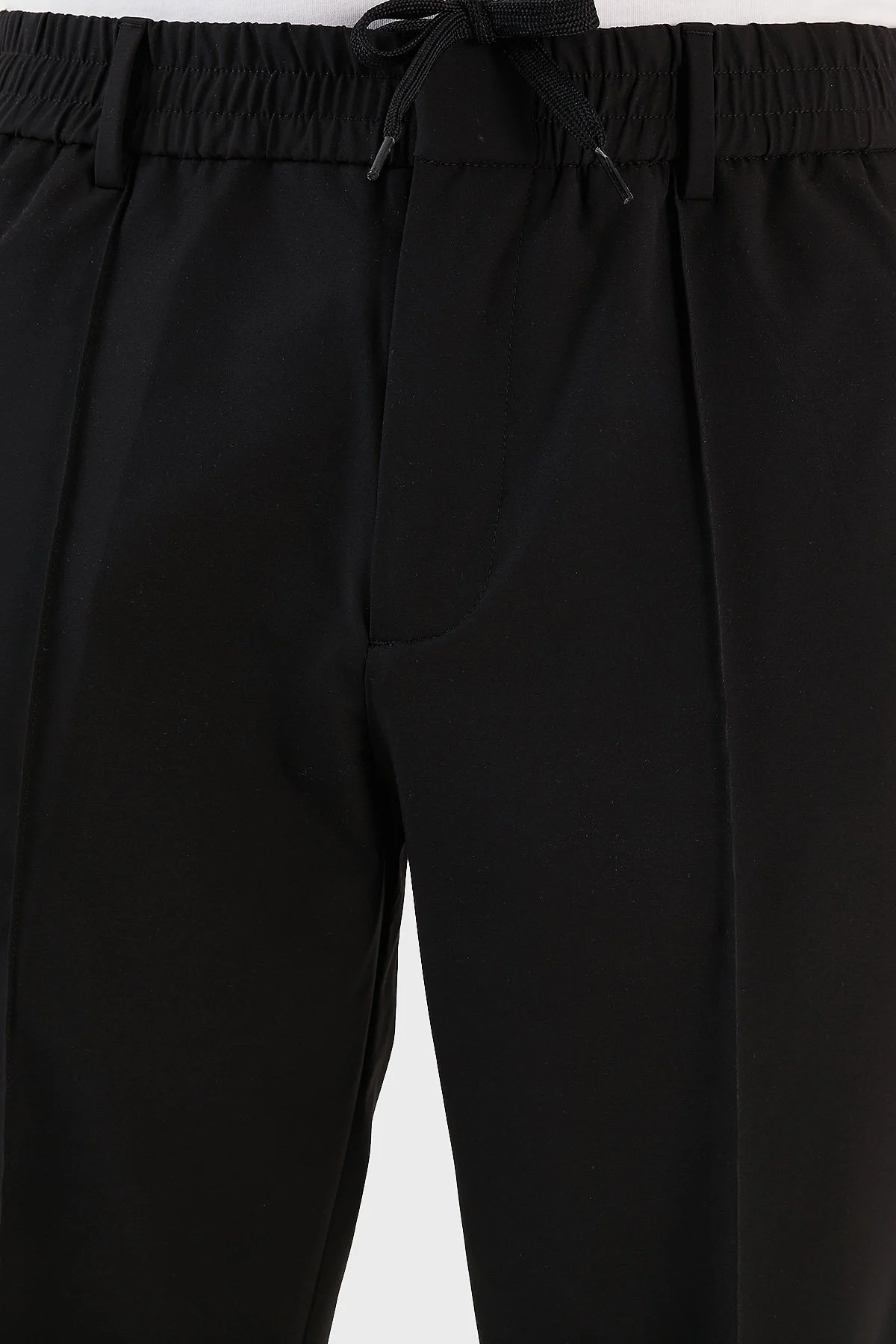 Emporio Armani Streç Normal Bel Regular Fit Düz Paça Erkek Pantolon 3R1PF9 1NNIZ 0999 SİYAH - 5