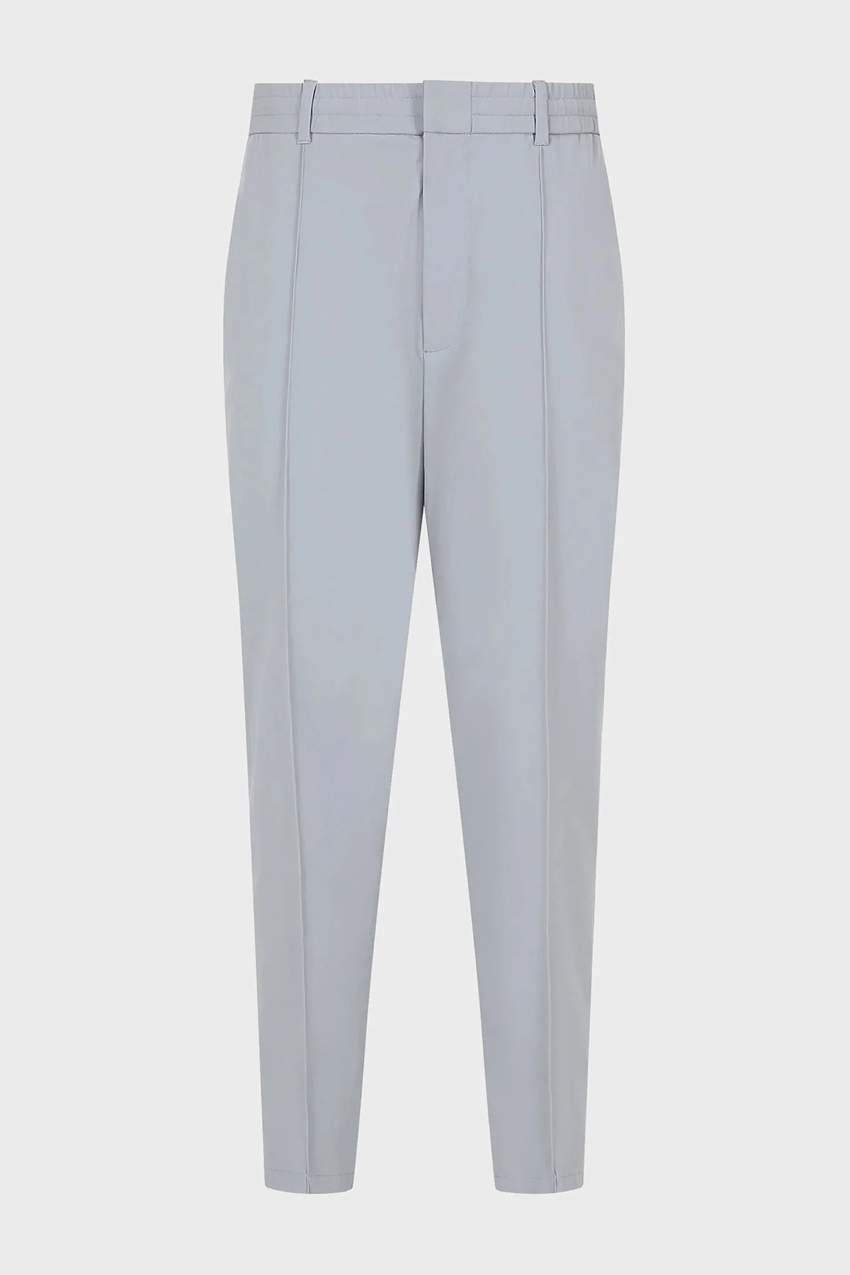 Emporio Armani Streç Normal Bel Tapered Fit Erkek Pantolon EM000045 AF10061 U8060 GRİ - 5