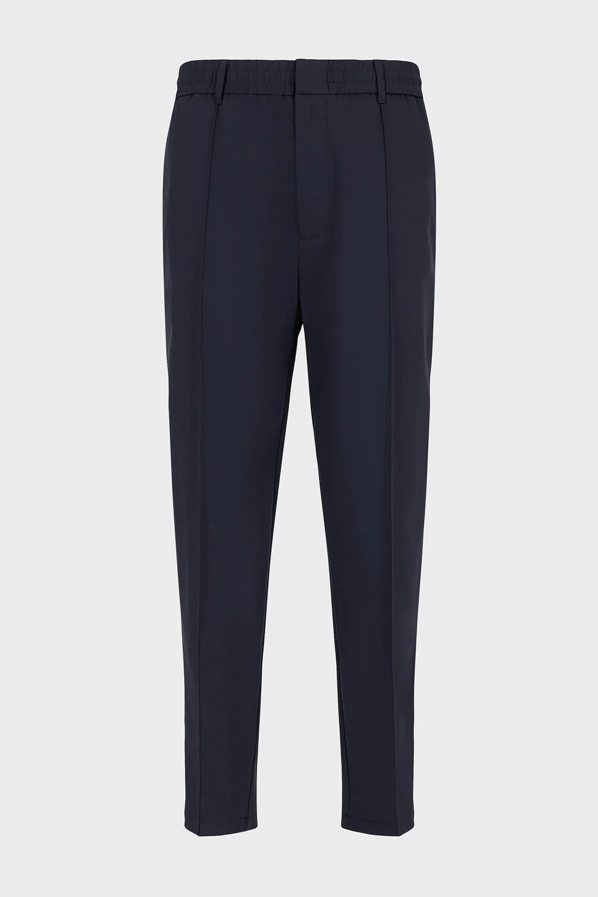 Emporio Armani Streç Normal Bel Tapered Fit Erkek Pantolon EM000045 AF10061 UB118 LACİVERT - 5