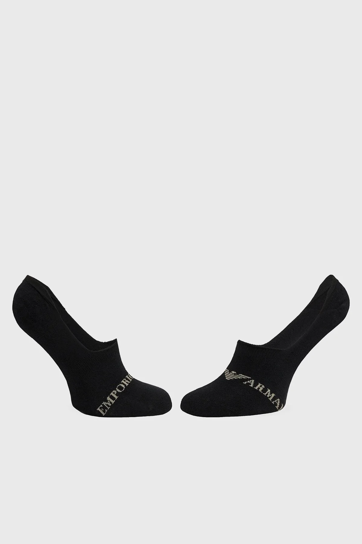 Emporio Armani Streç Pamuklu 3 Pack Babet Erkek Çorap 306227 4R254 50620 SİYAH - 3