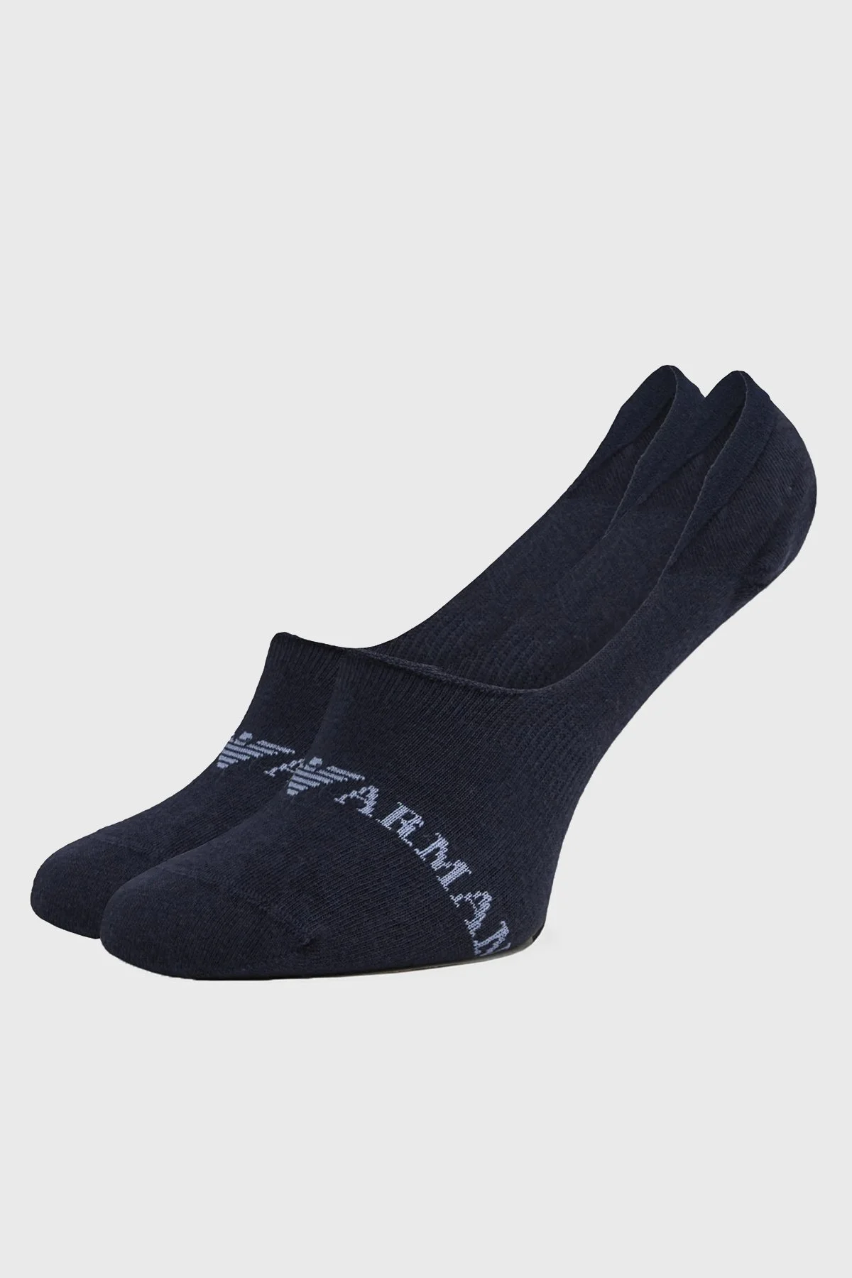 Emporio Armani Streç Pamuklu 3 Pack Babet Erkek Çorap 306227 4R254 70435 LACİVERT - 2
