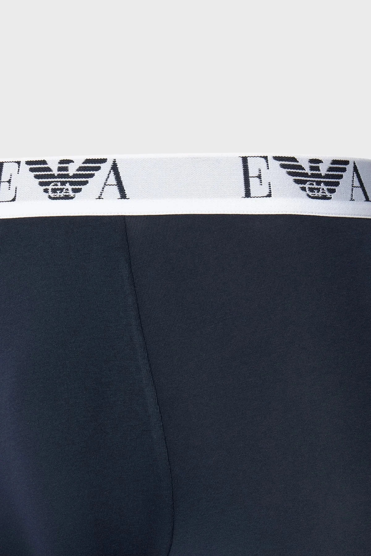 Emporio Armani Streç Pamuklu 3 Pack Erkek Boxer EM000259 AF14131 MB139 LACİVERT - 4