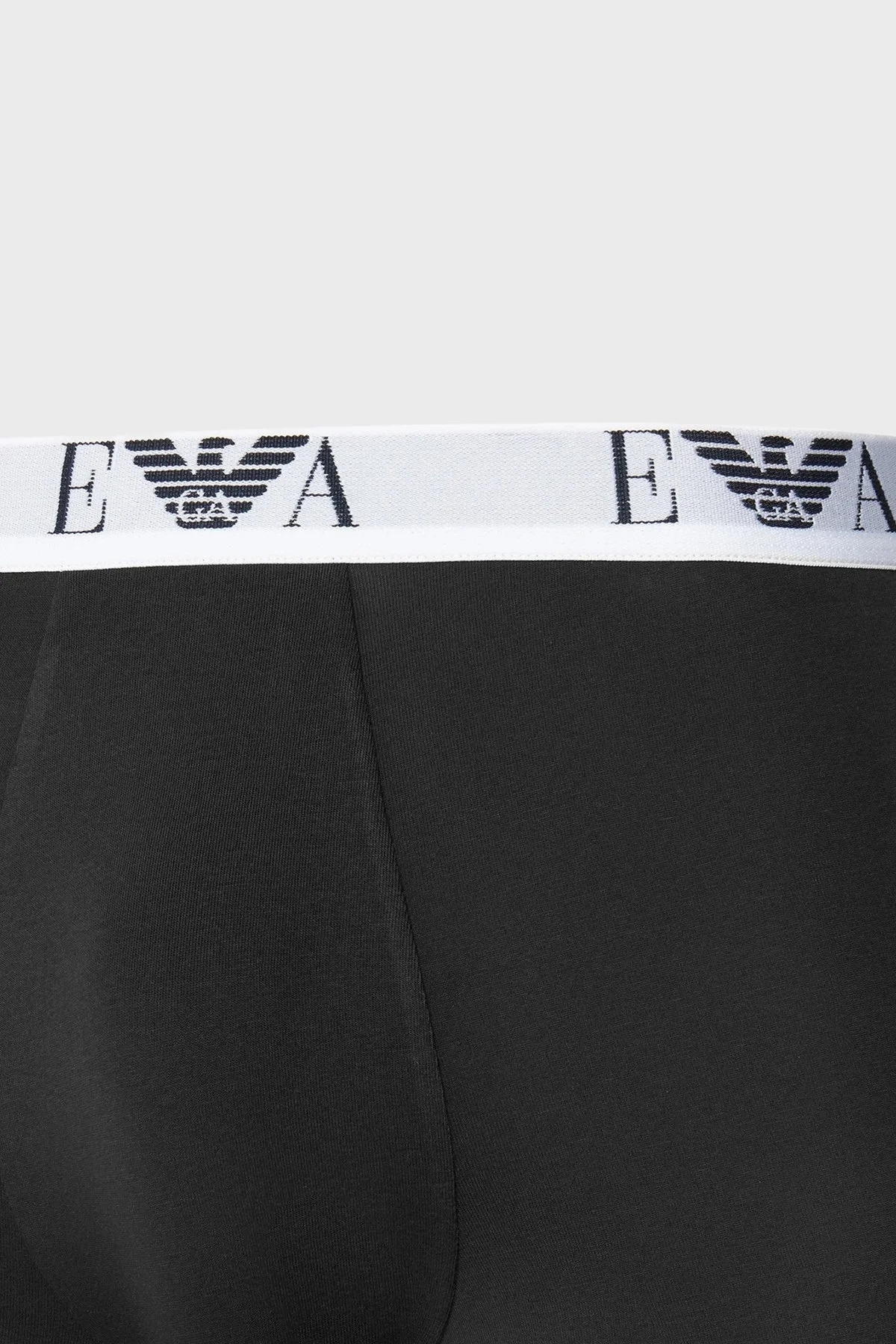 Emporio Armani Streç Pamuklu 3 Pack Erkek Boxer EM000259 AF14131 MC061 SİYAH - 4