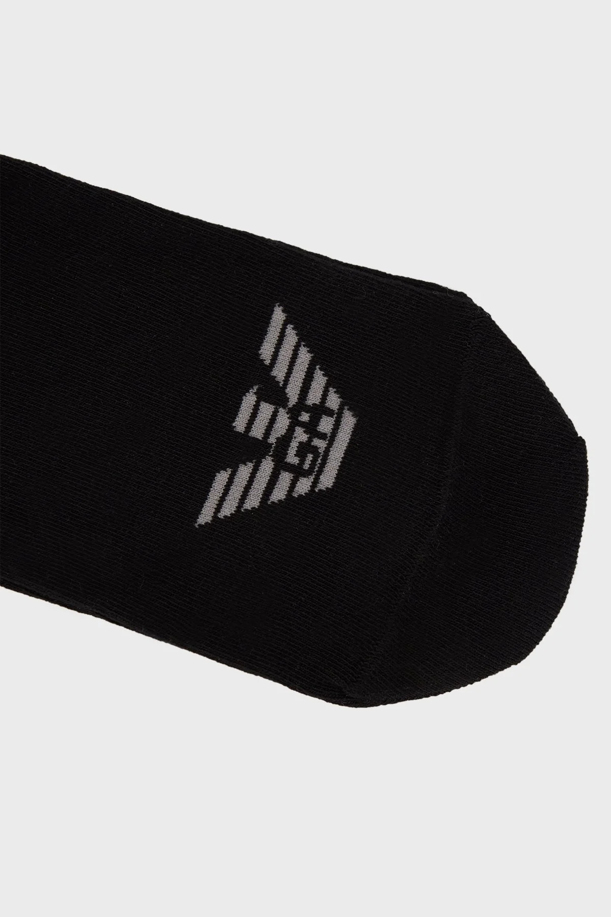 Emporio Armani Streç Pamuklu Erkek Çorap 305228 4R436 00998 S SİYAH - 4