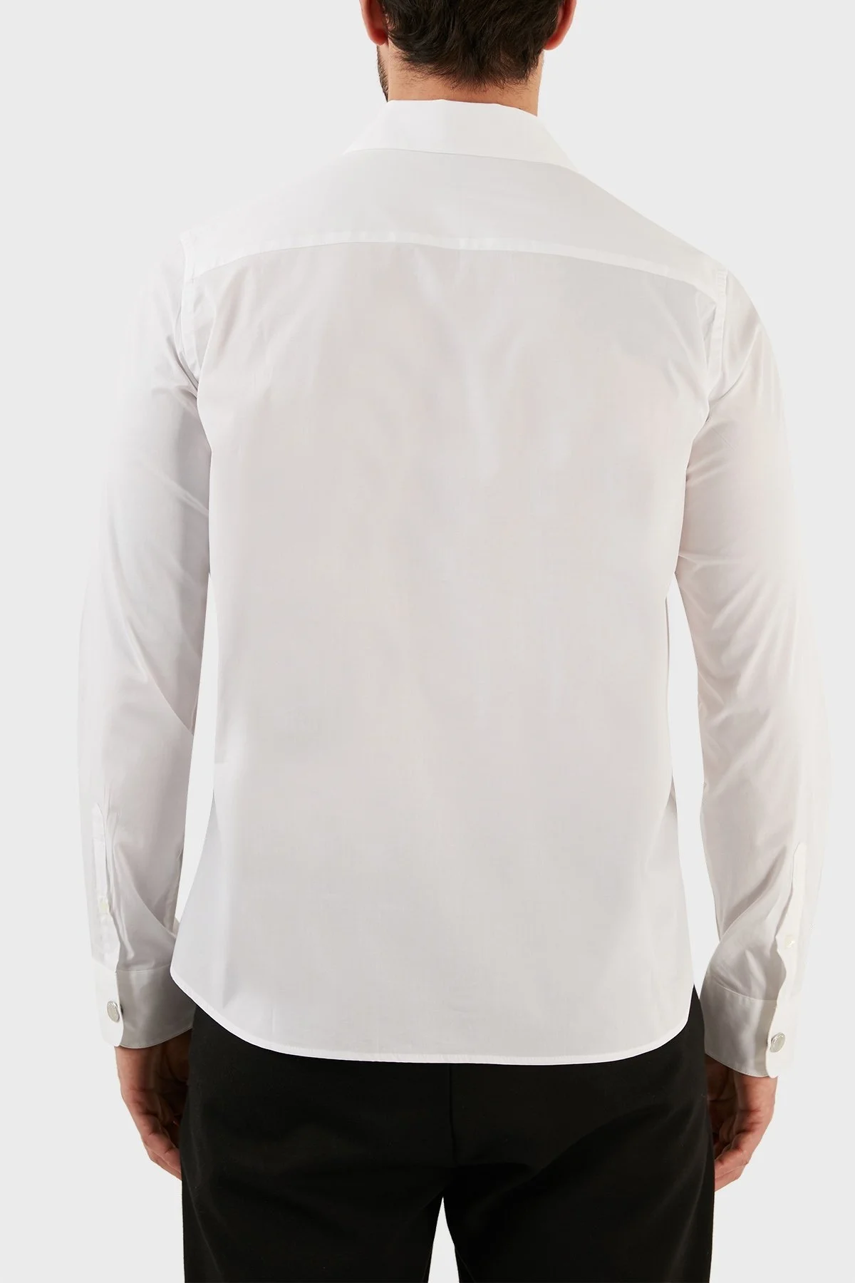 Emporio Armani Erkek Gömlek 3R1CQ1 1K01Z 0100 BEYAZ - 6