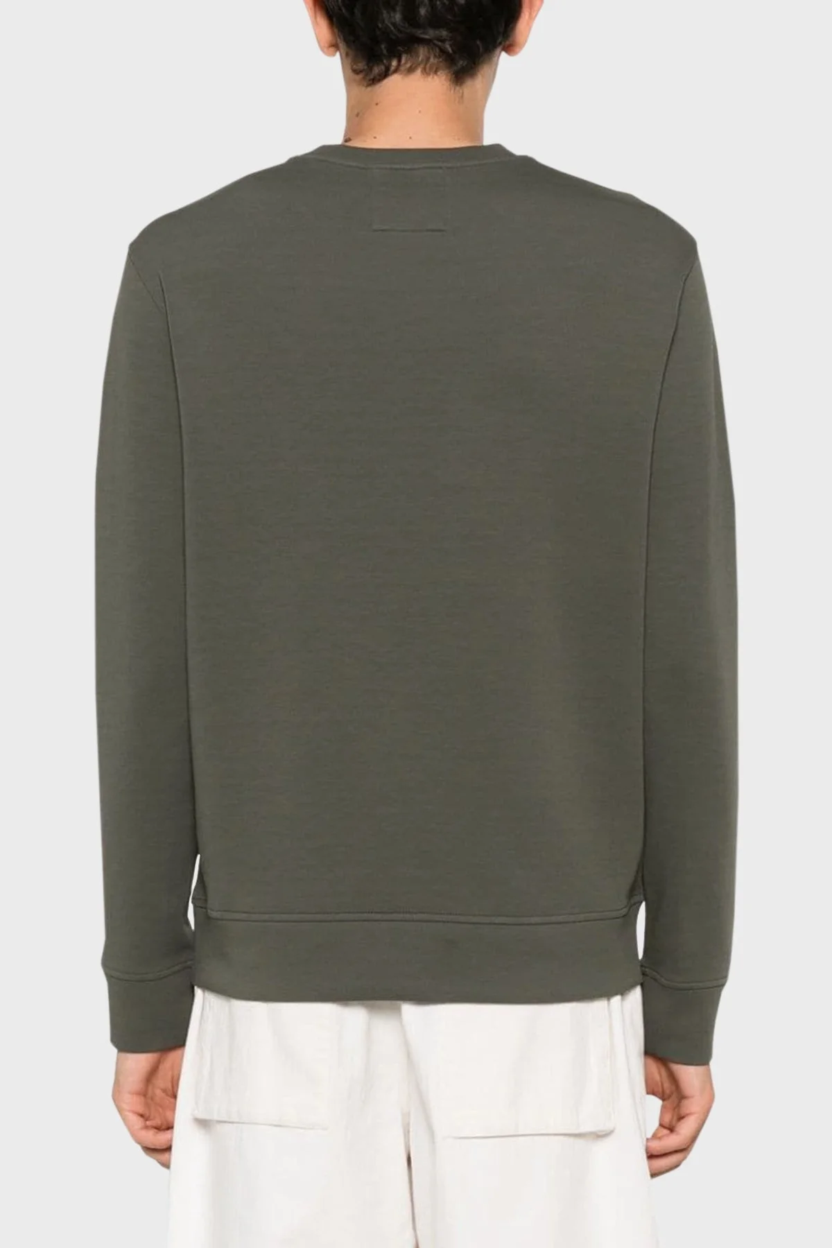 Emporio Armani Streç Pamuklu Regular Fit Erkek Sweat 8N1MD1 1JHSZ 06K0 HAKİ - 2