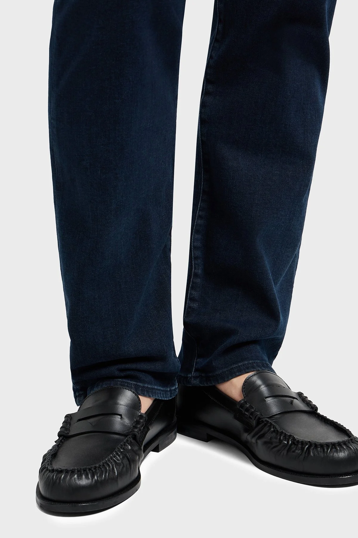 Emporio Armani Streç Pamuklu Regular Fit Normal Bel Düz Paça Jeans Erkek Kot Pantolon EM000121 AF14119 MB002 LACİVERT - 10