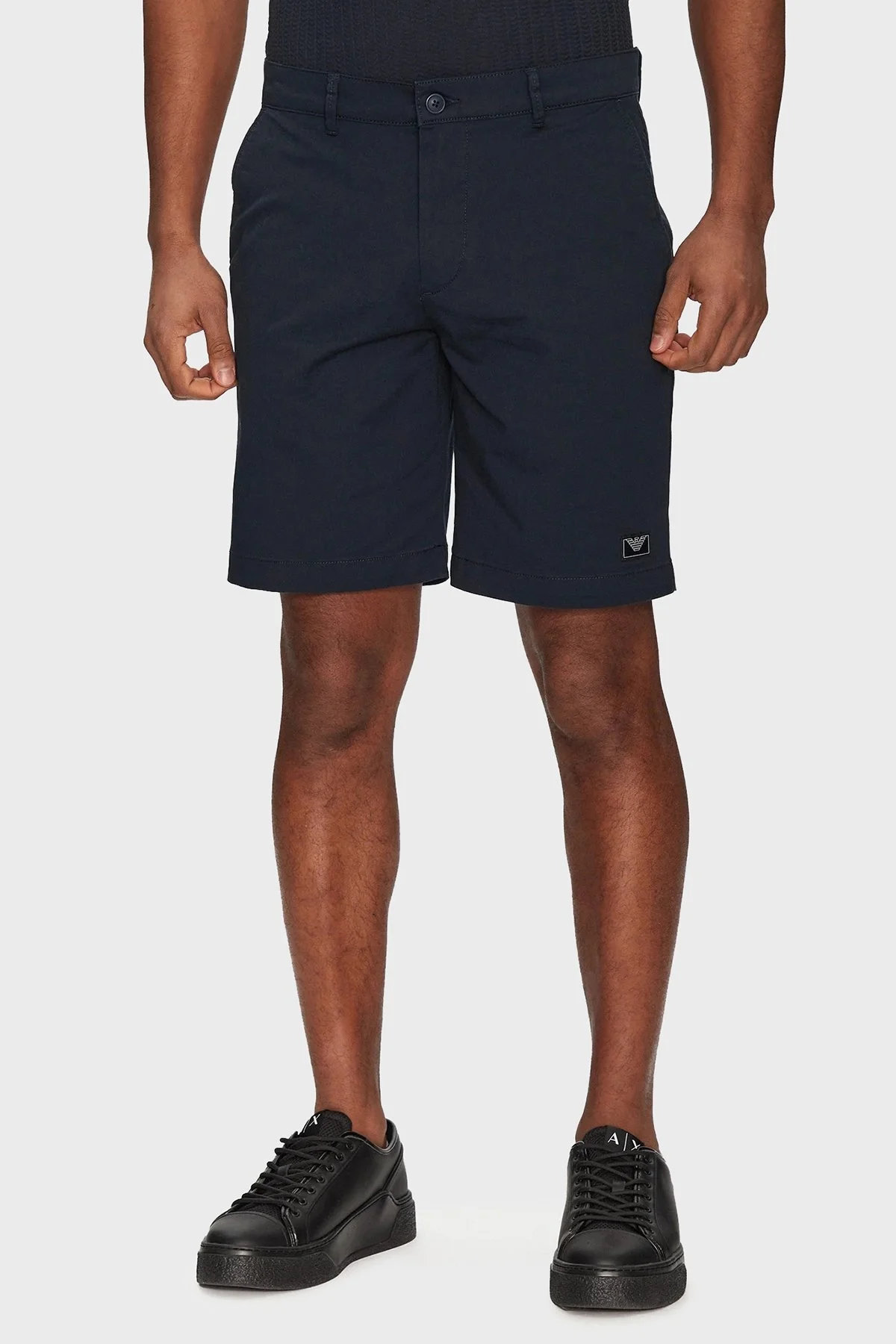 Emporio Armani Streç Pamuklu Regular Fit Normal Bel Erkek Short EM000591 AF12336 UB102 LACİVERT - 1