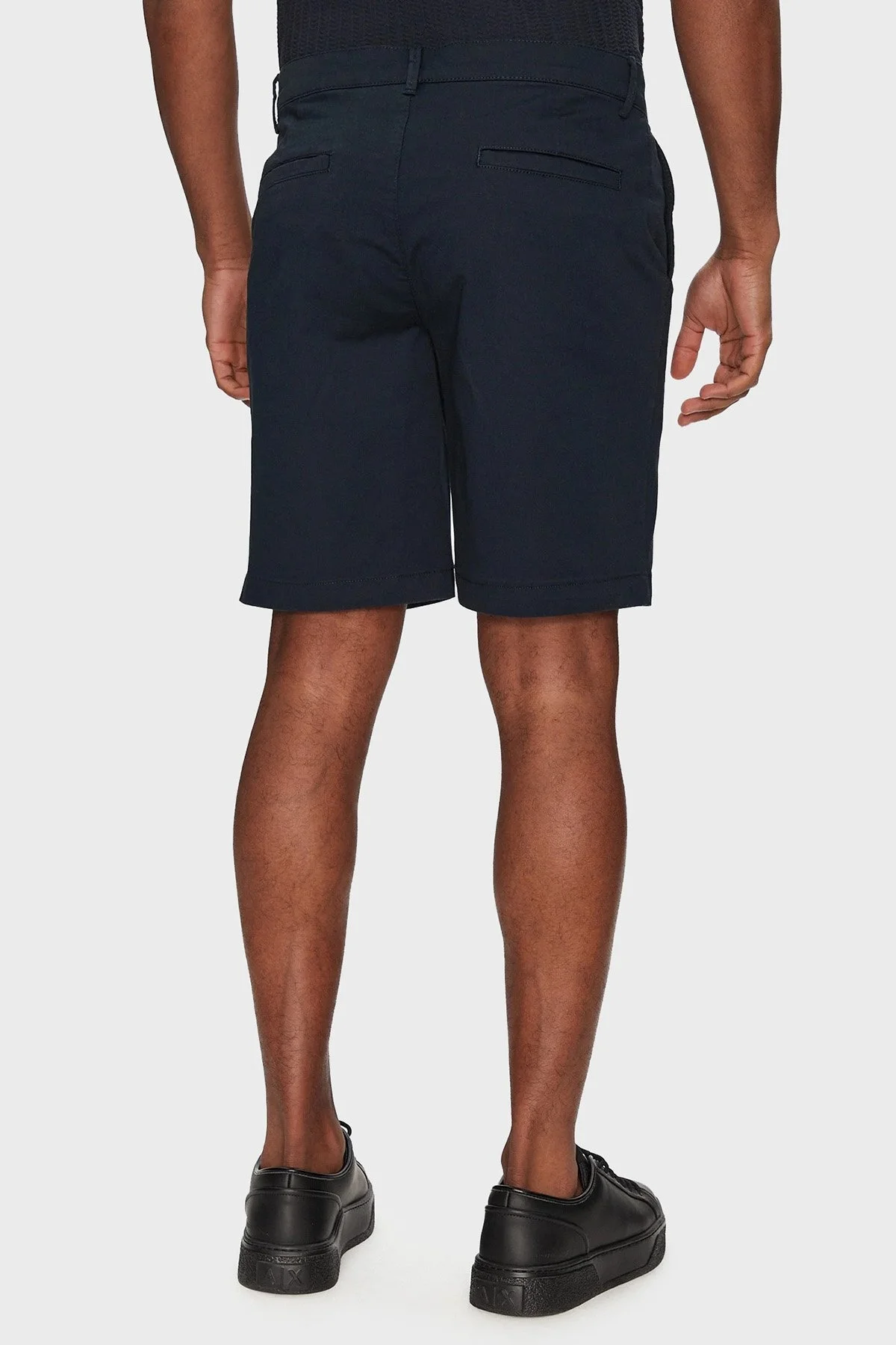 Emporio Armani Streç Pamuklu Regular Fit Normal Bel Erkek Short EM000591 AF12336 UB102 LACİVERT - 8