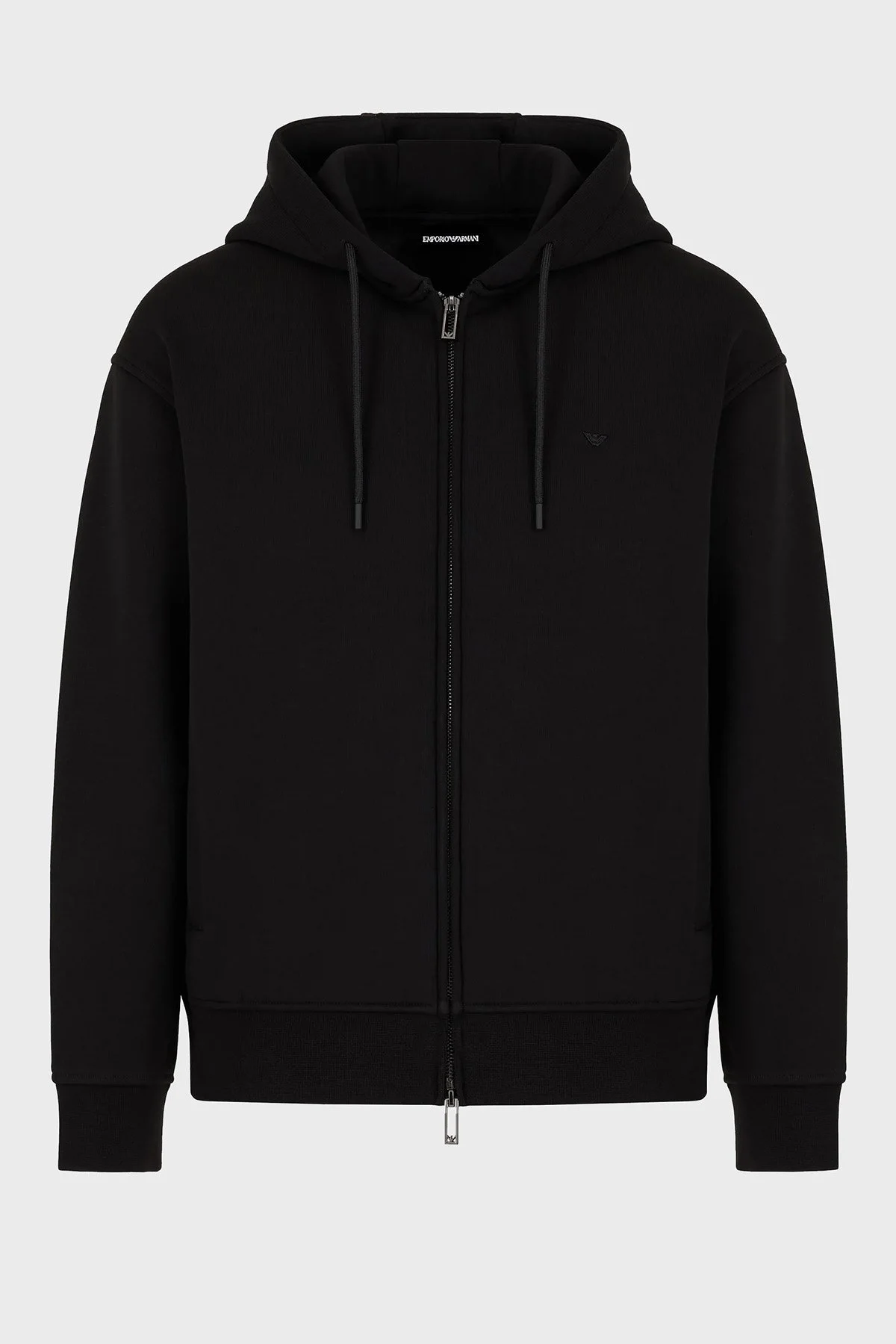 Emporio Armani Streç Pamuklu Regular Fit Polarlı Erkek Sweat 6D1M90 1JOTZ 0999 SİYAH - 1
