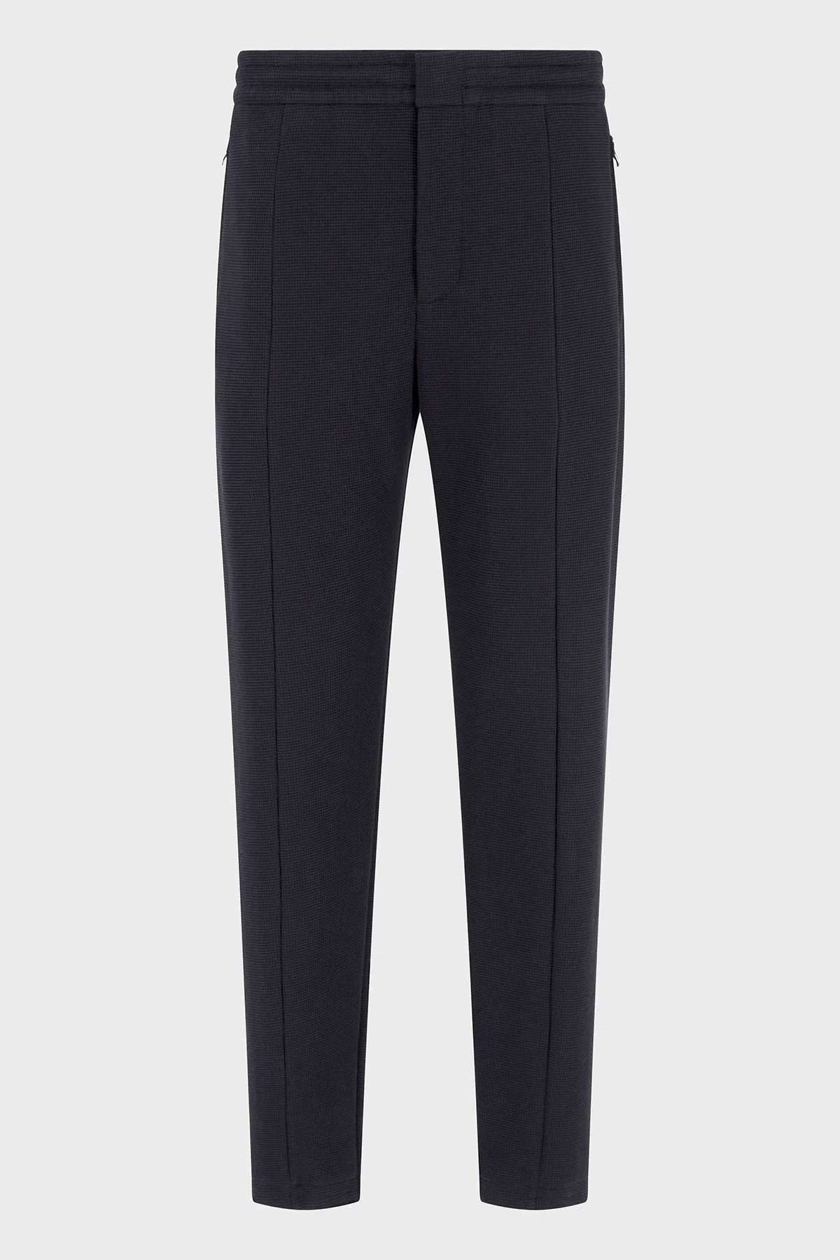 Emporio Armani Streç Pamuklu Regular Fit Yüksek Bel Düz Paça Chino Erkek Pantolon EM000954 AF13358 UB118 LACİVERT - 5