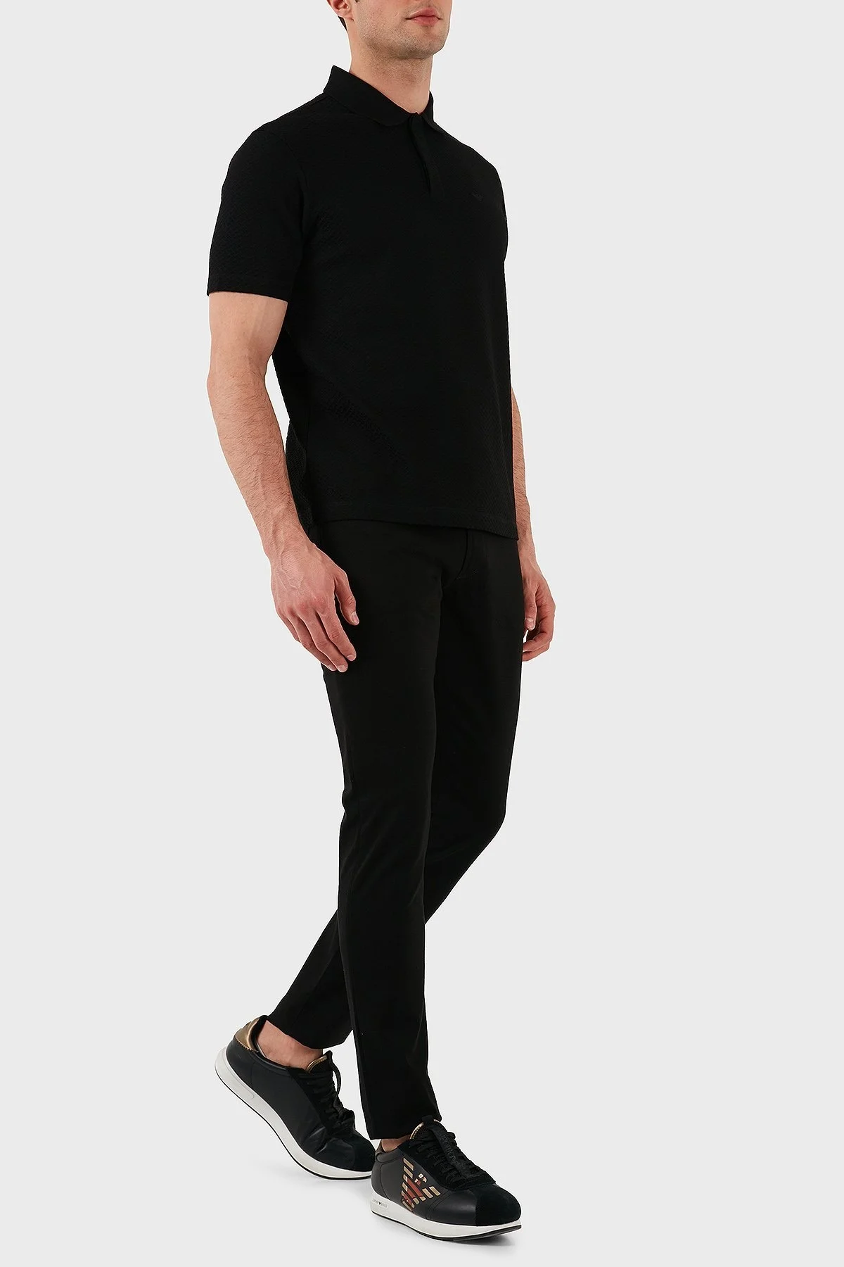 Emporio Armani Streç Pamuklu Slim Fit Normal Bel Düz Paça Jeans Erkek Kot Pantolon EM000121 AF14123 UC001 SİYAH - 9